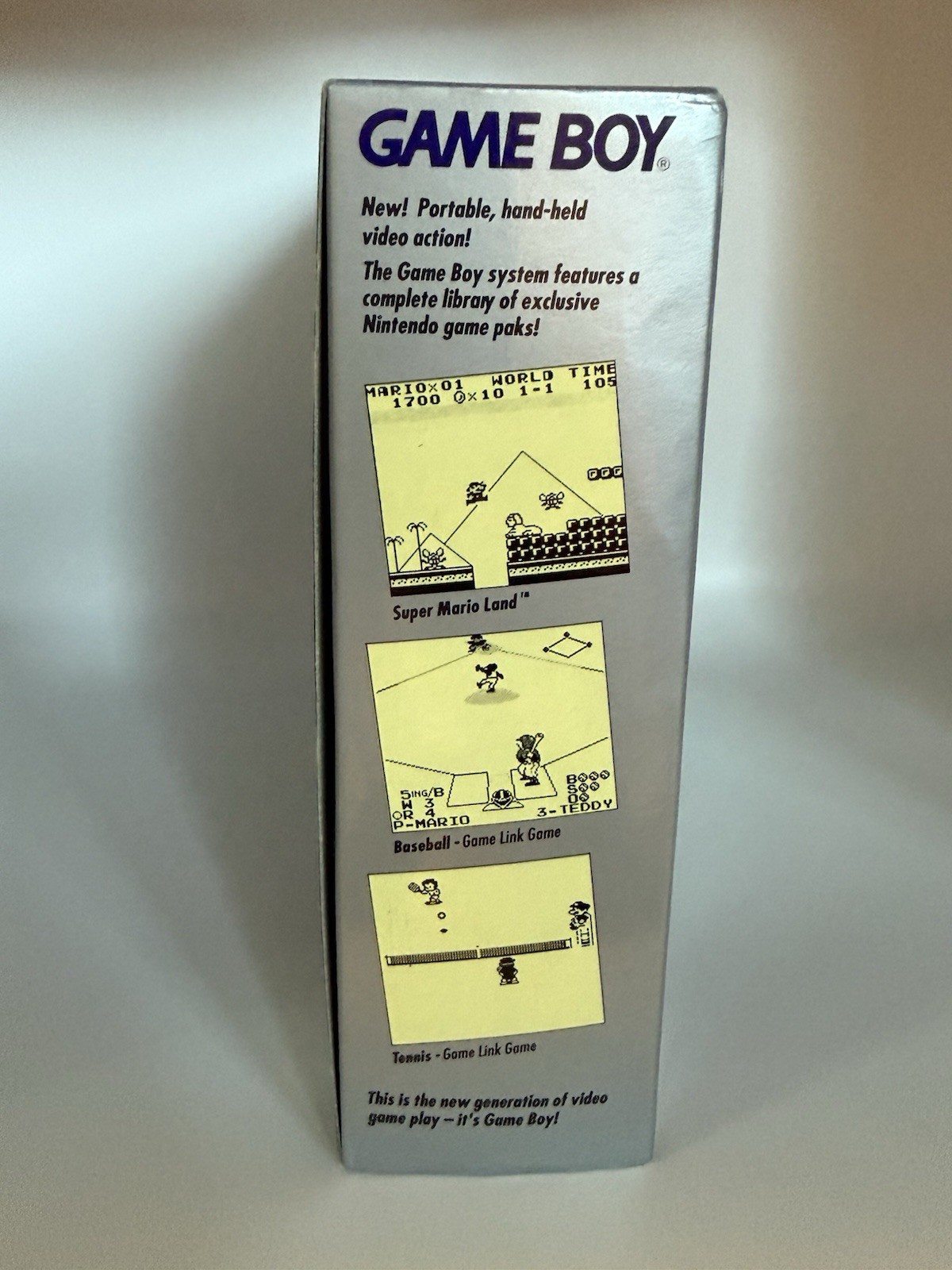 Original Nintendo Gameboy Handheld Console DMG-01 -as Is Needs New Screen