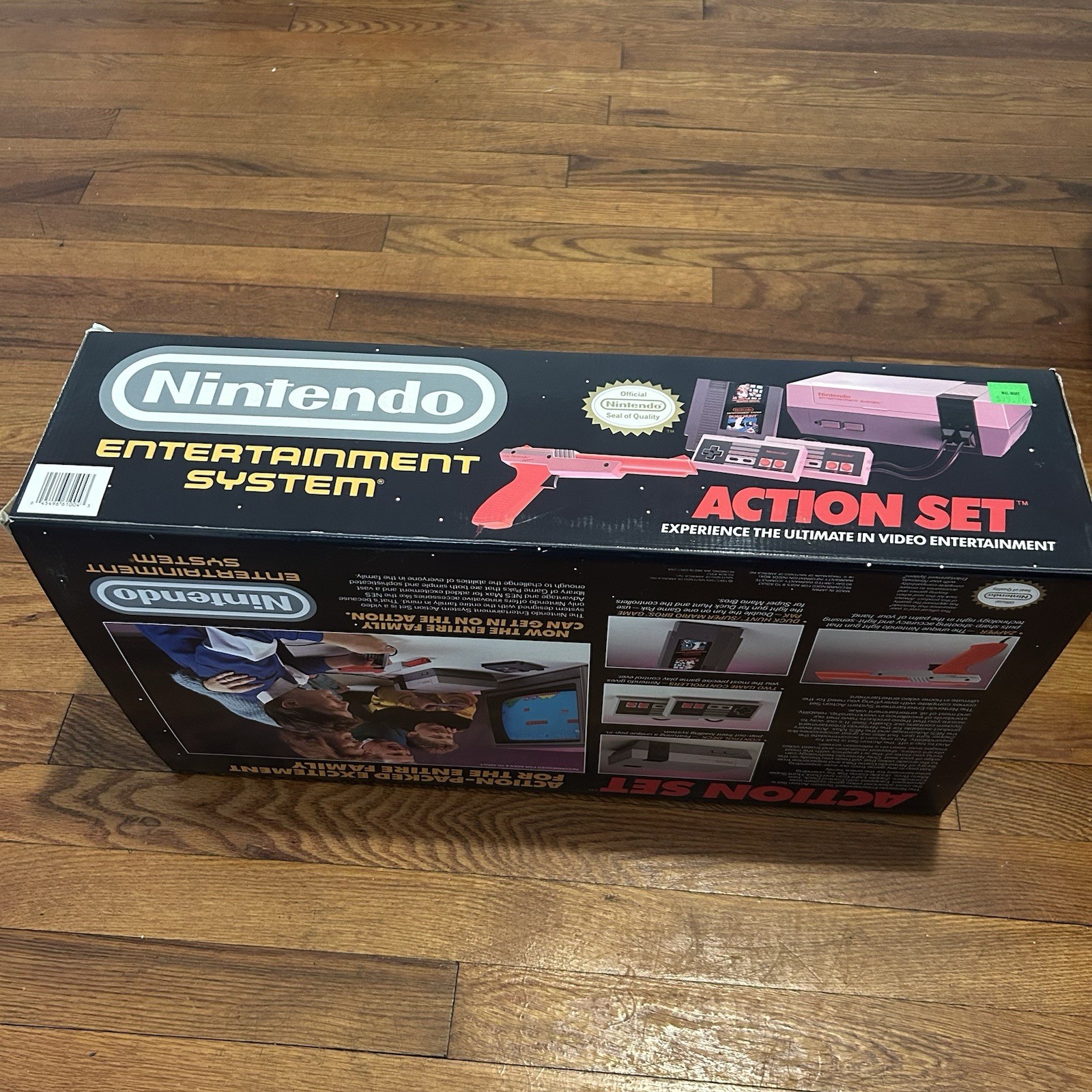 Nintendo NES Console Action Set Complete CIB Mario Duck Hunt – AMAZING Condition