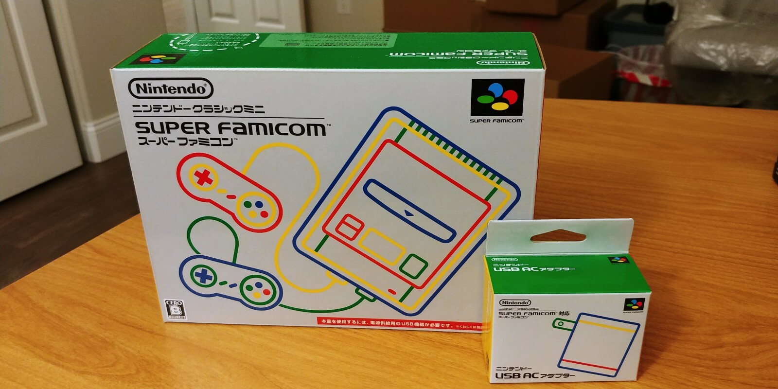 Brand NEW JAPANESE NINTENDO SNES (“FAMICOM”) CLASSIC CONSOLES with AC ADAPTER