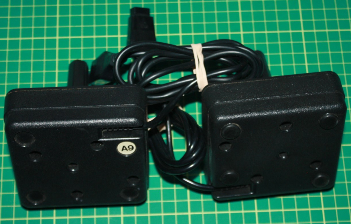 Atari 2600 Junior Console with 2 CX40 Controllers Cleaned and Tested Working