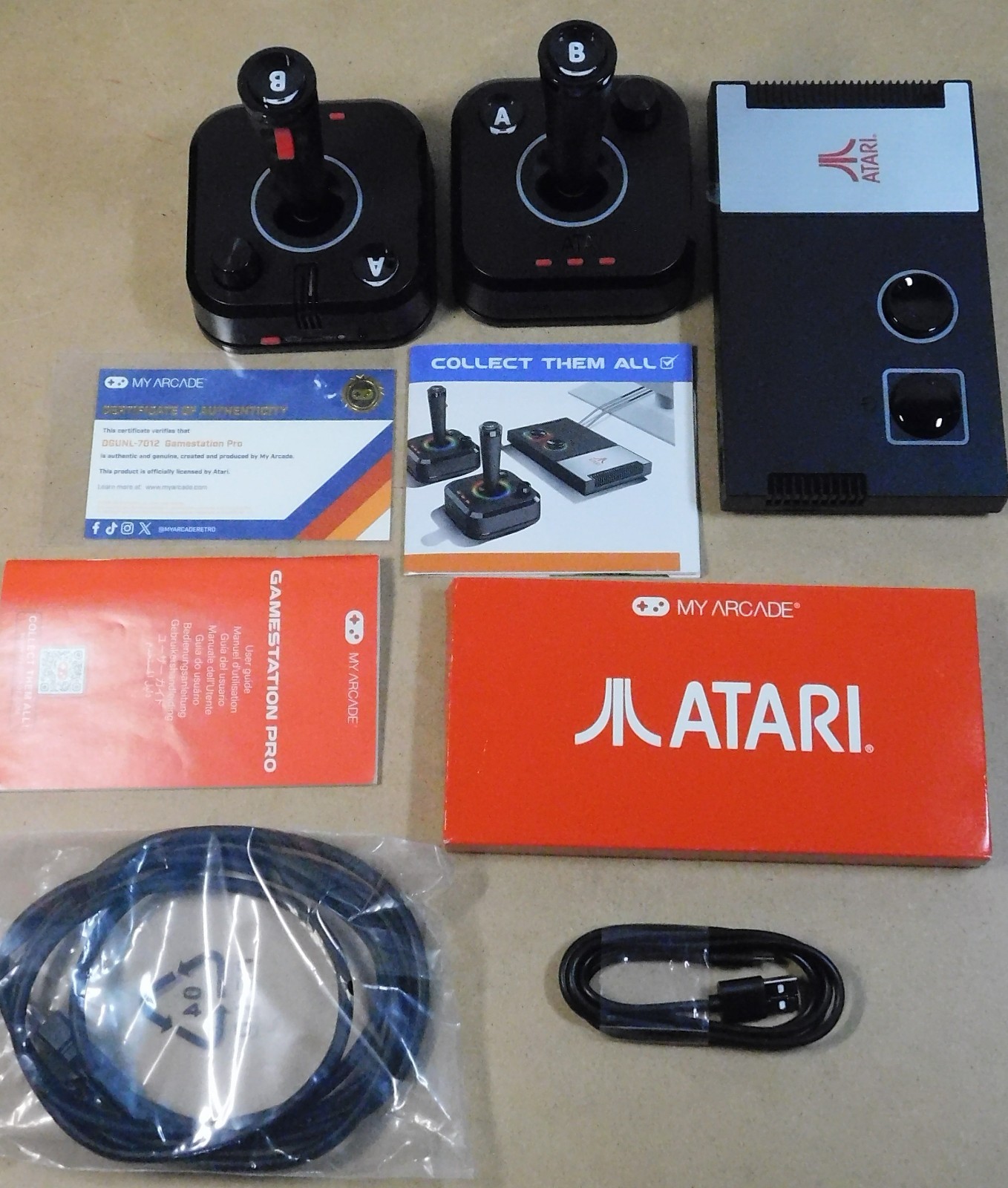 Atari Gamestation Pro Retro Video Game System 200+ Games