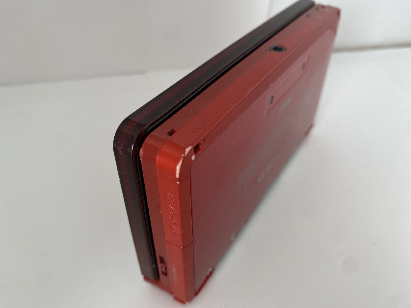 Nintendo 3DS Handheld System Flame Red Working Great Condition North American