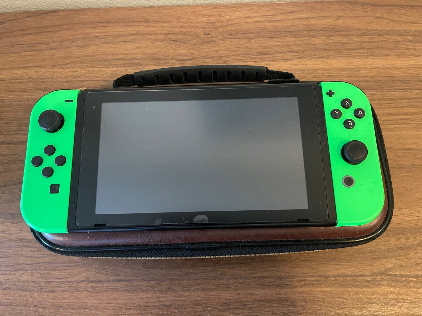 x1 Nintendo Switch Console (Neon Green) w/ Case & Docking Station