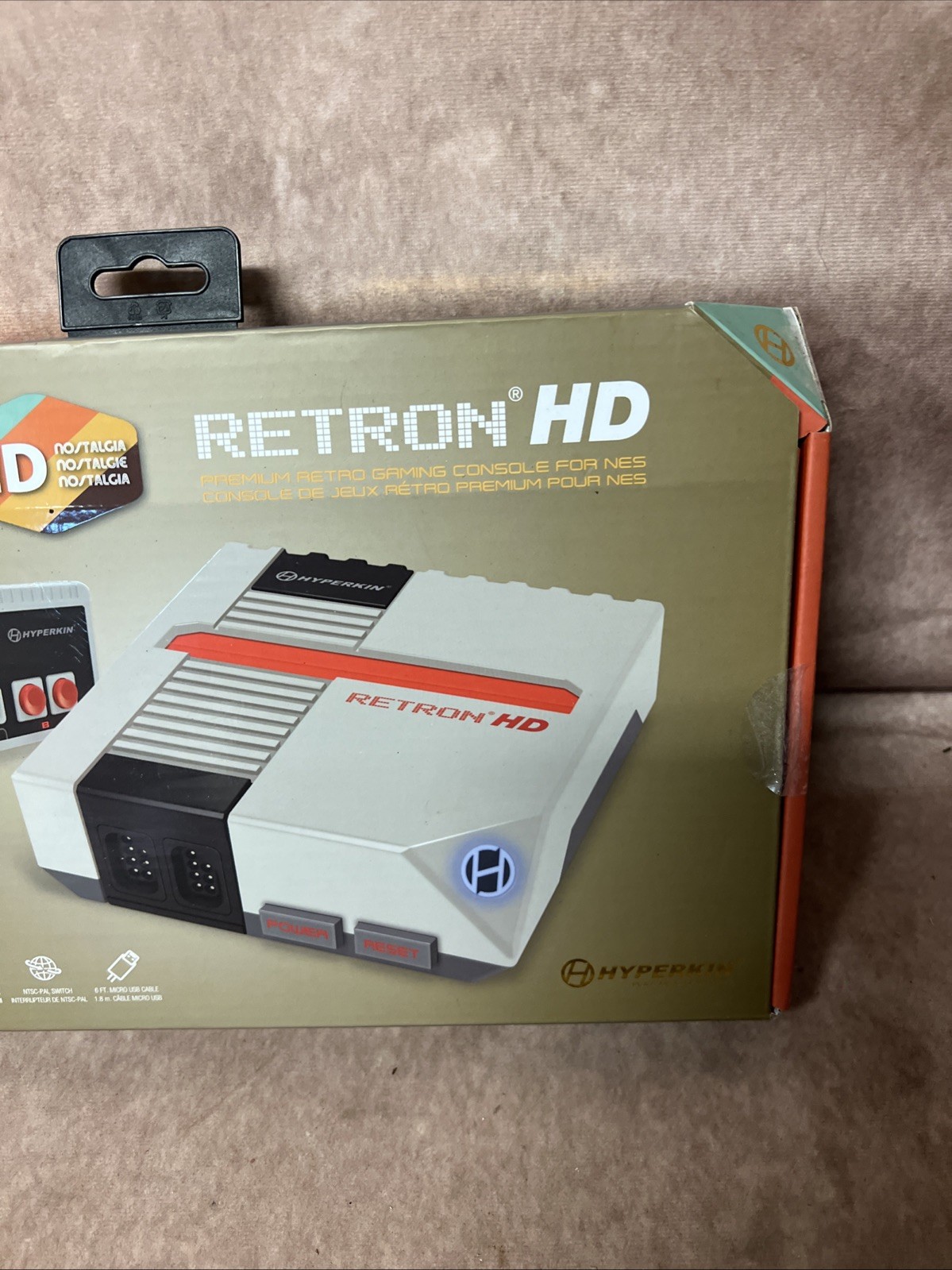 Hyperkin Retron HD Gaming Console for NES (Gray) M01888-GR Brand New Sealed