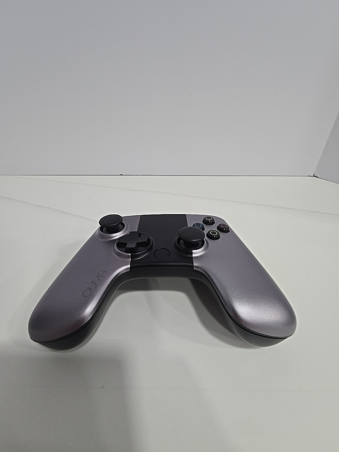 Ouya Game Console + 1 Silver Controller + Power Supply & HDMI Cable TESTED VGC
