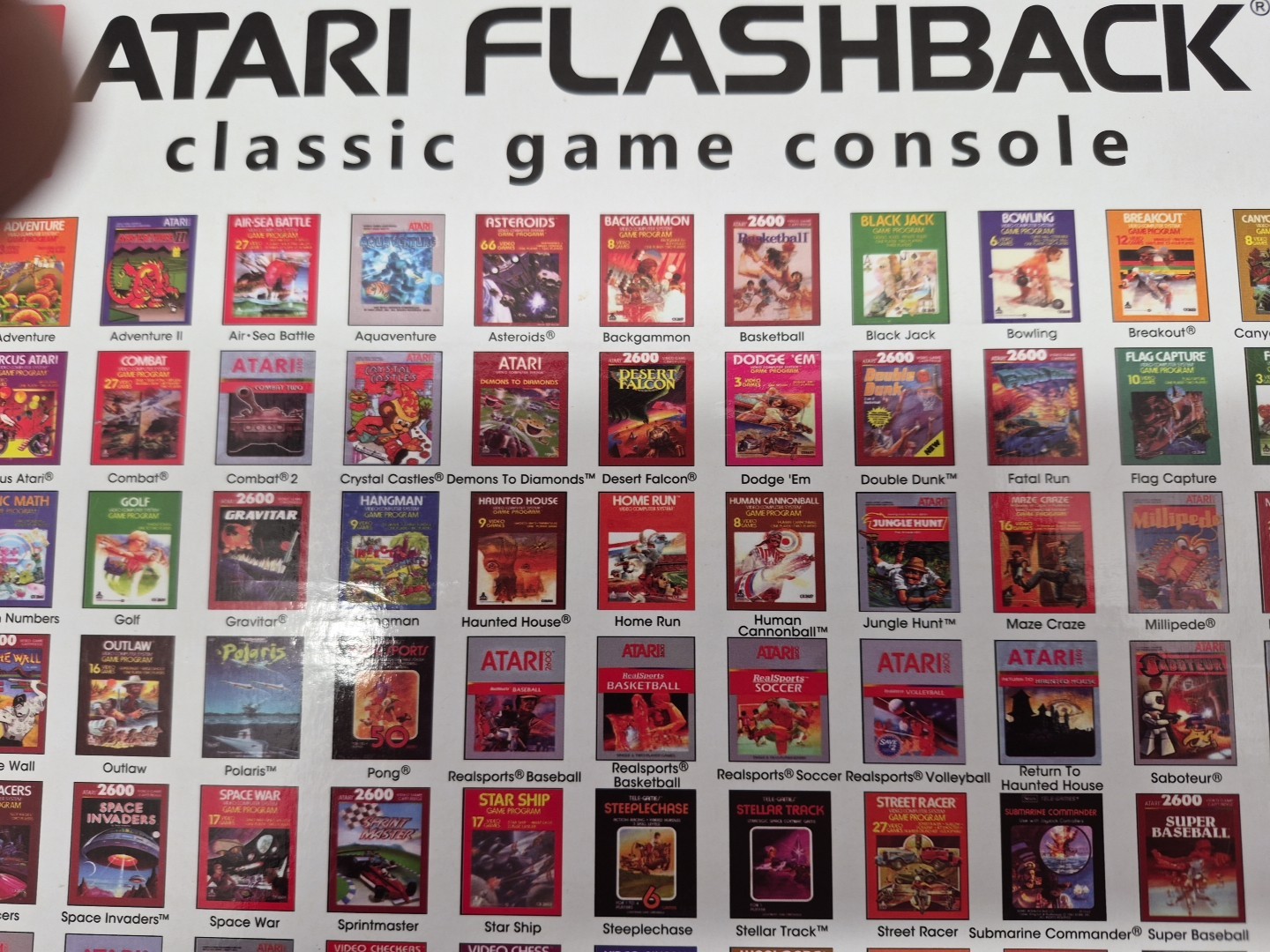 Atari Flashback 5 Classic Game Console 92 Built-in Games –