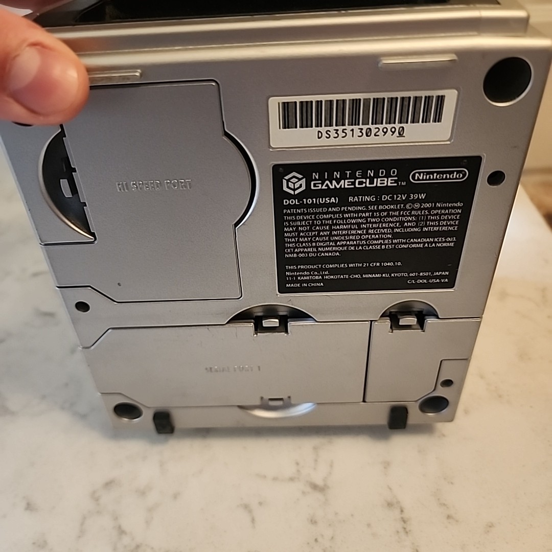 Nintendo Game Cube Console Silver – Platinum Gamecube DOL-101(USA)