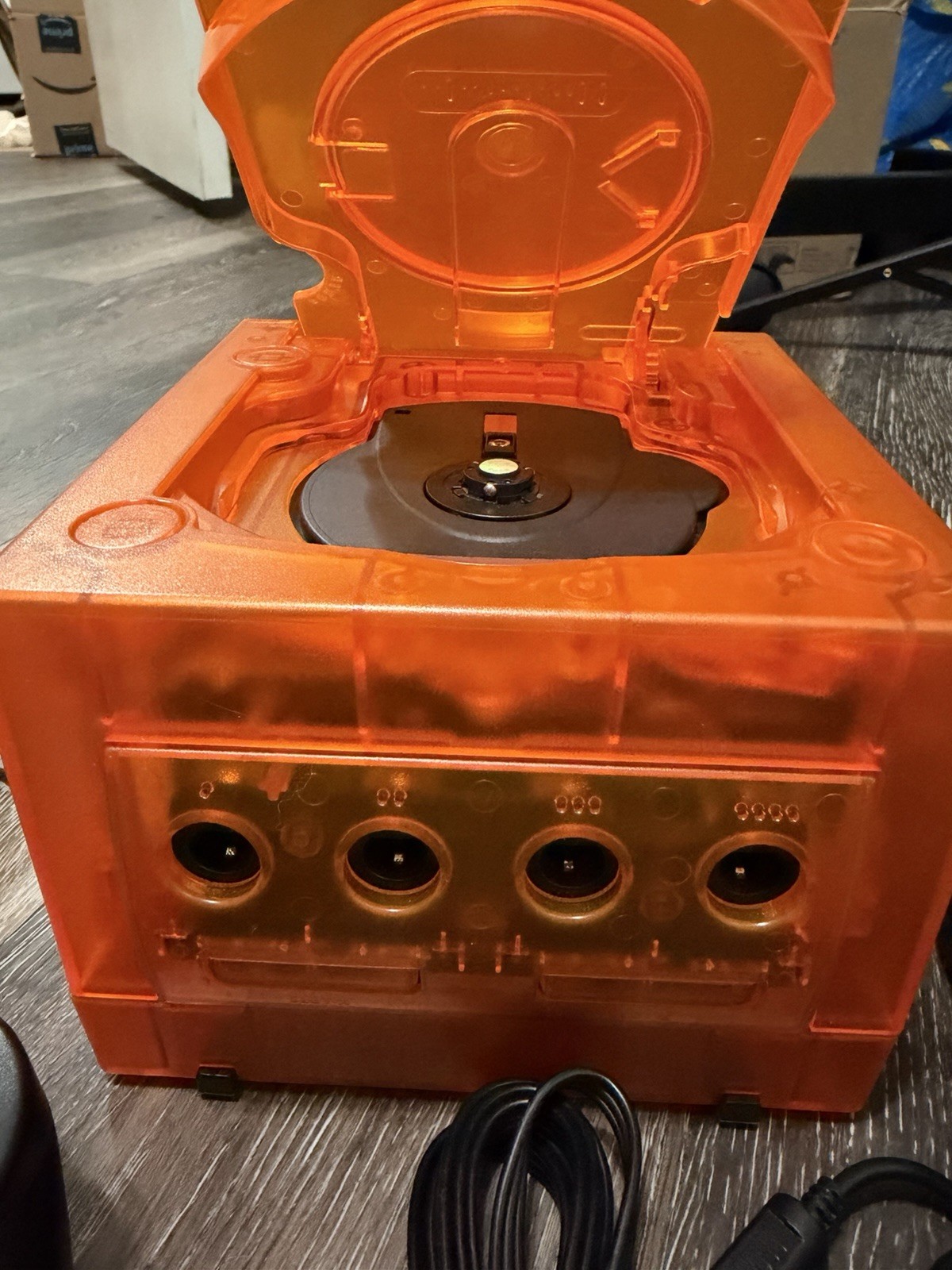 🔥 Nintendo GameCube NGC – Translucent Orange, Recapped Laser, Bundle ‼️