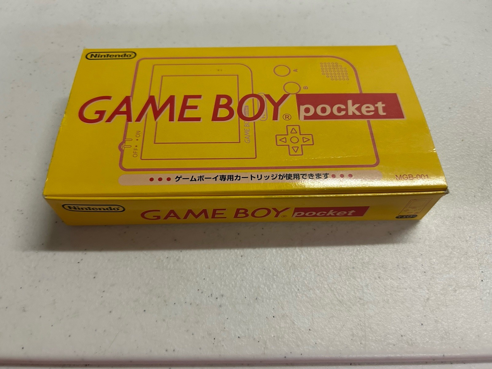 Nintendo Gameboy Pocket Console Yellow Japan GB with box US SELLER