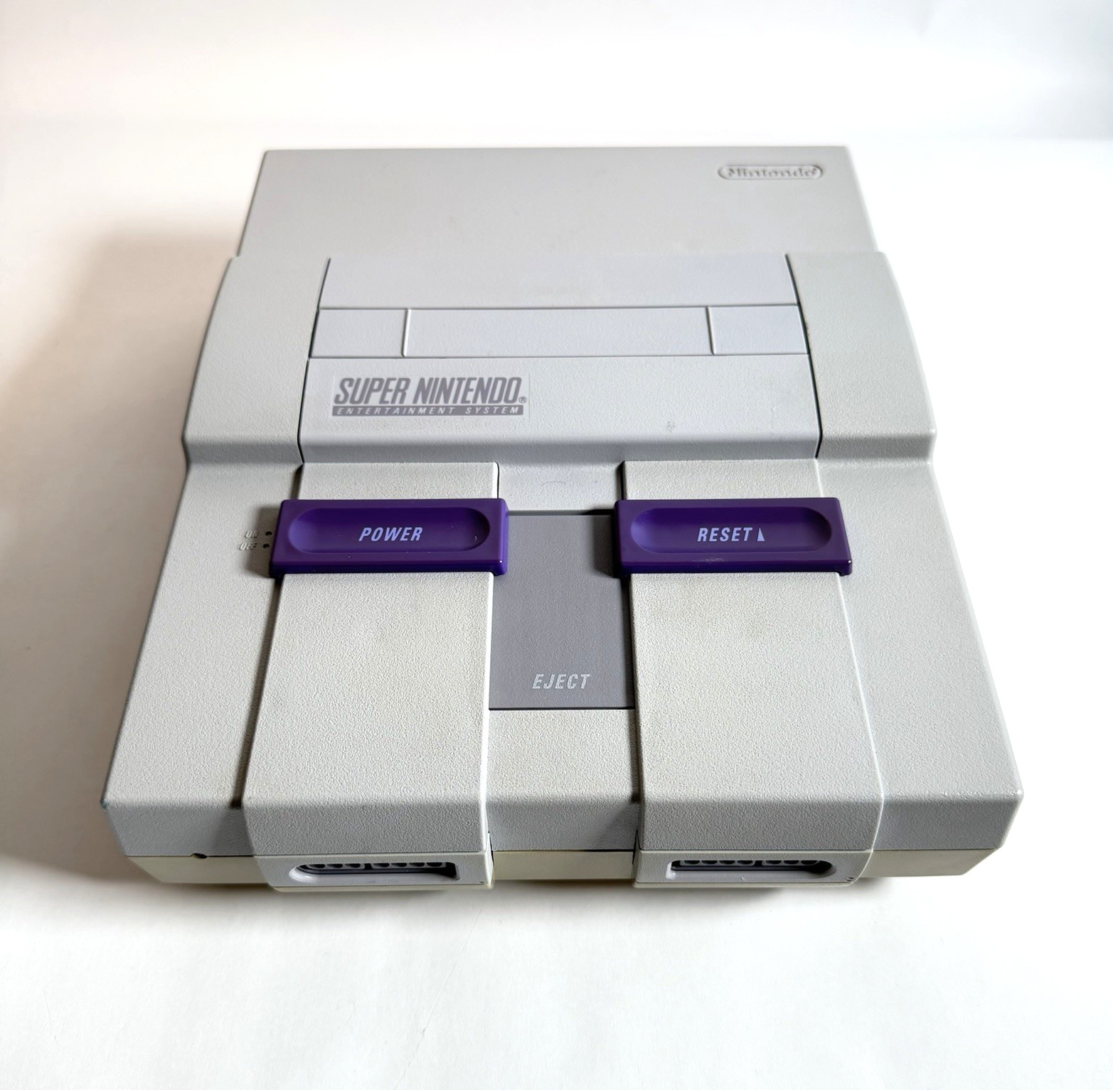 Original Super Nintendo (SNES) Console Bundle w/ 2 Controllers + Cables