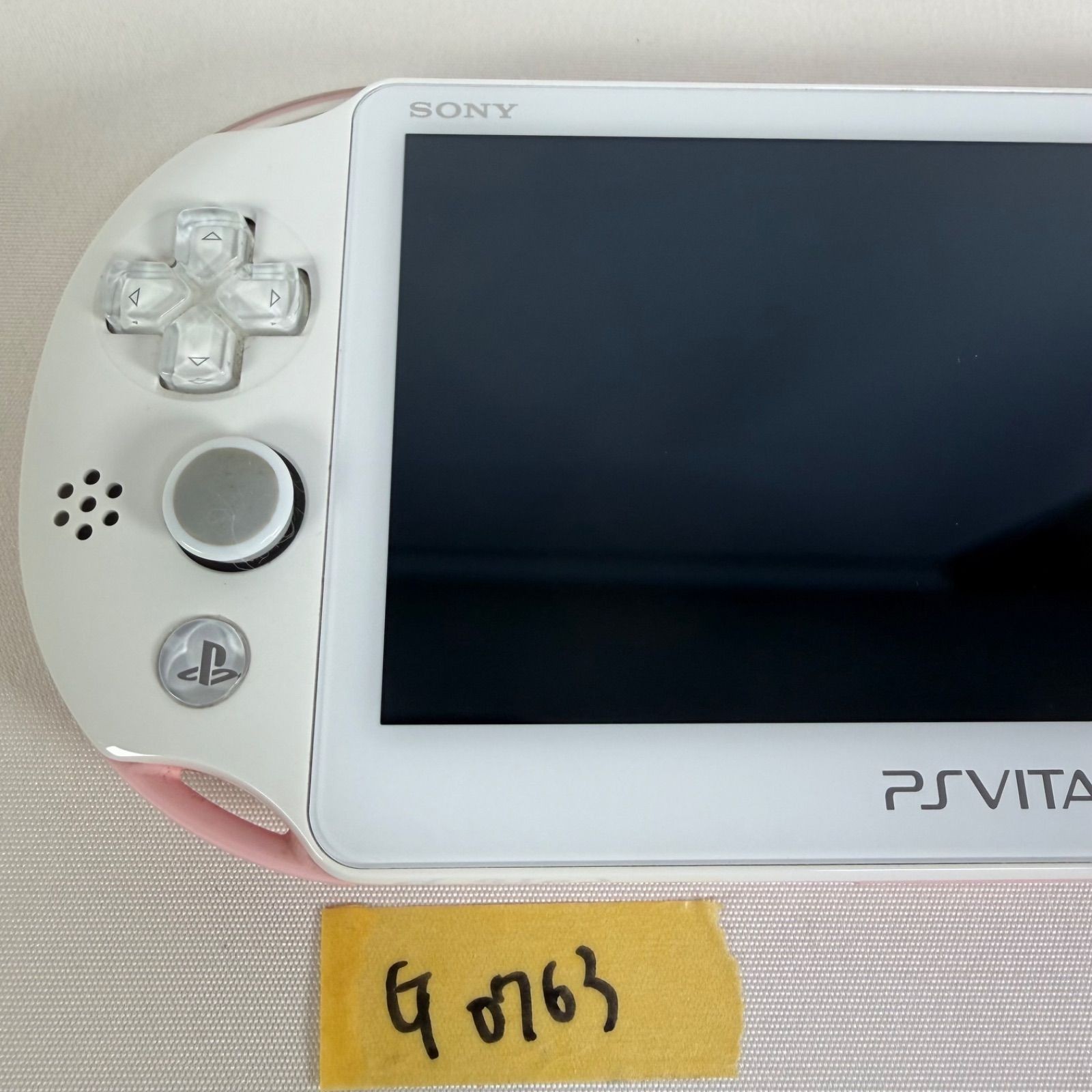 Excellent PS Vita PCH-2000 Sony PlayStation White/Pink Boxed