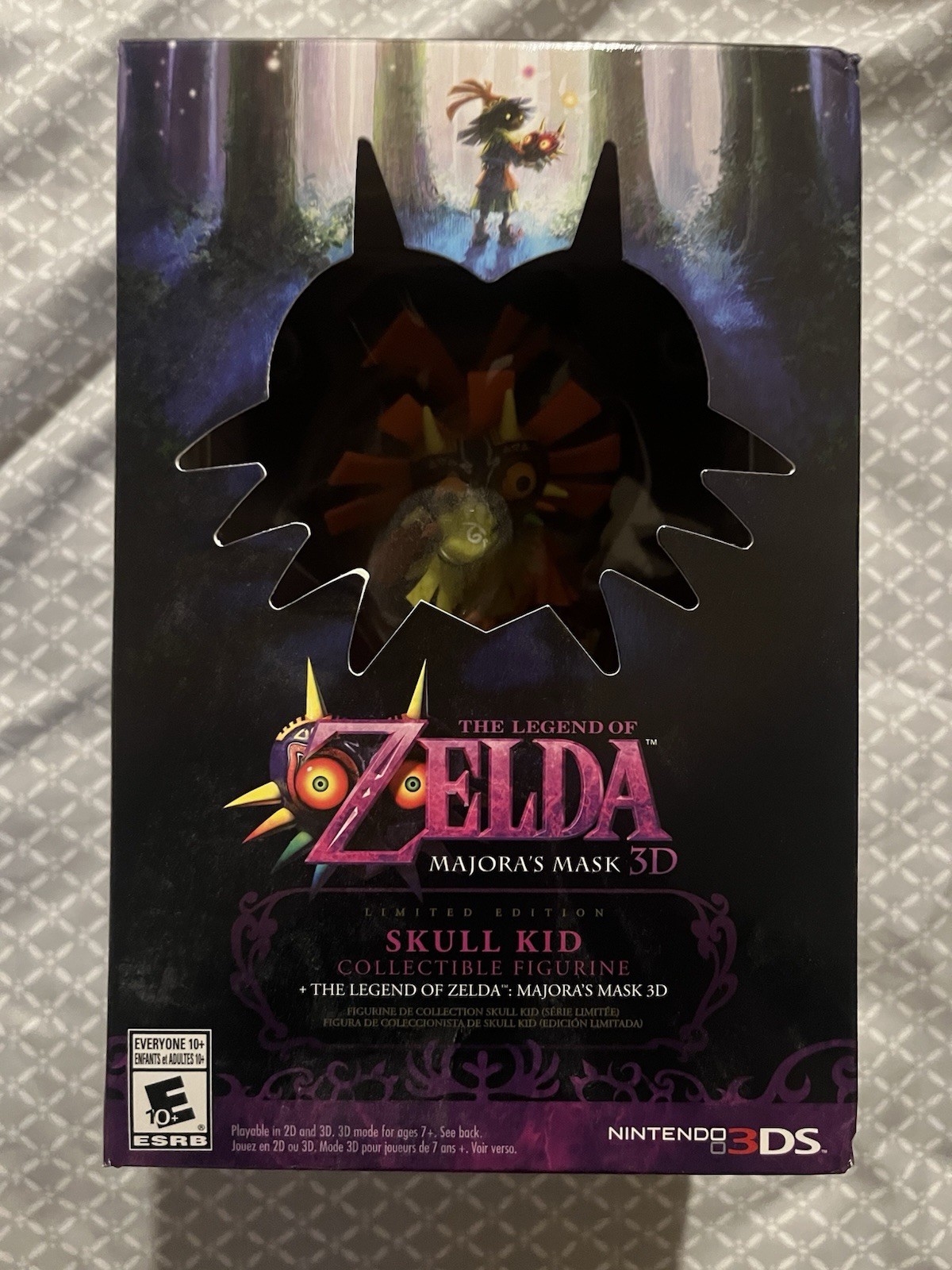 NEW The Legend of Zelda: Majora’s Mask 3D Limited Edition w/ Skull Kid Figurine