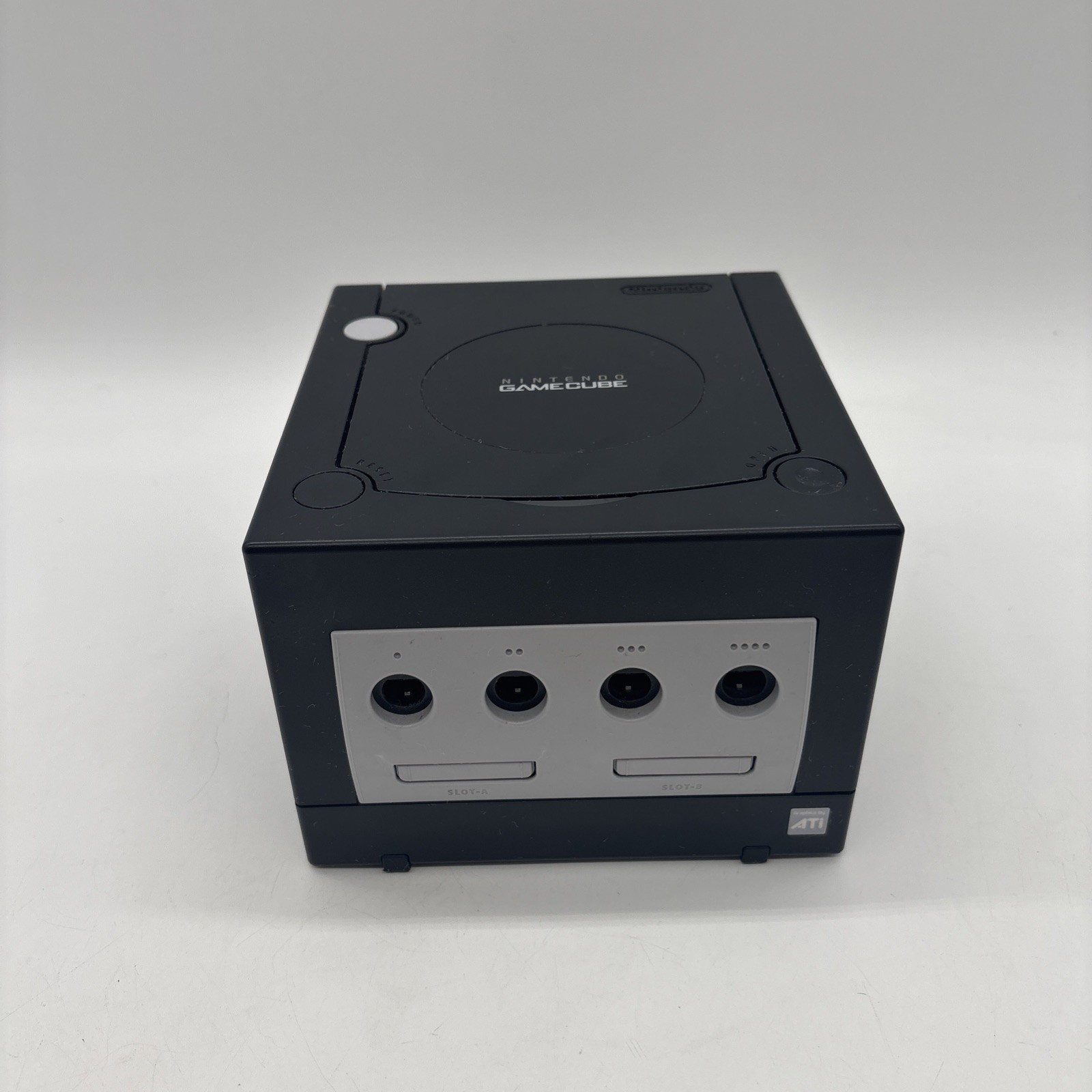 Nintendo GameCube Console DOL-101 – Black w/ Cords & Controller Tested