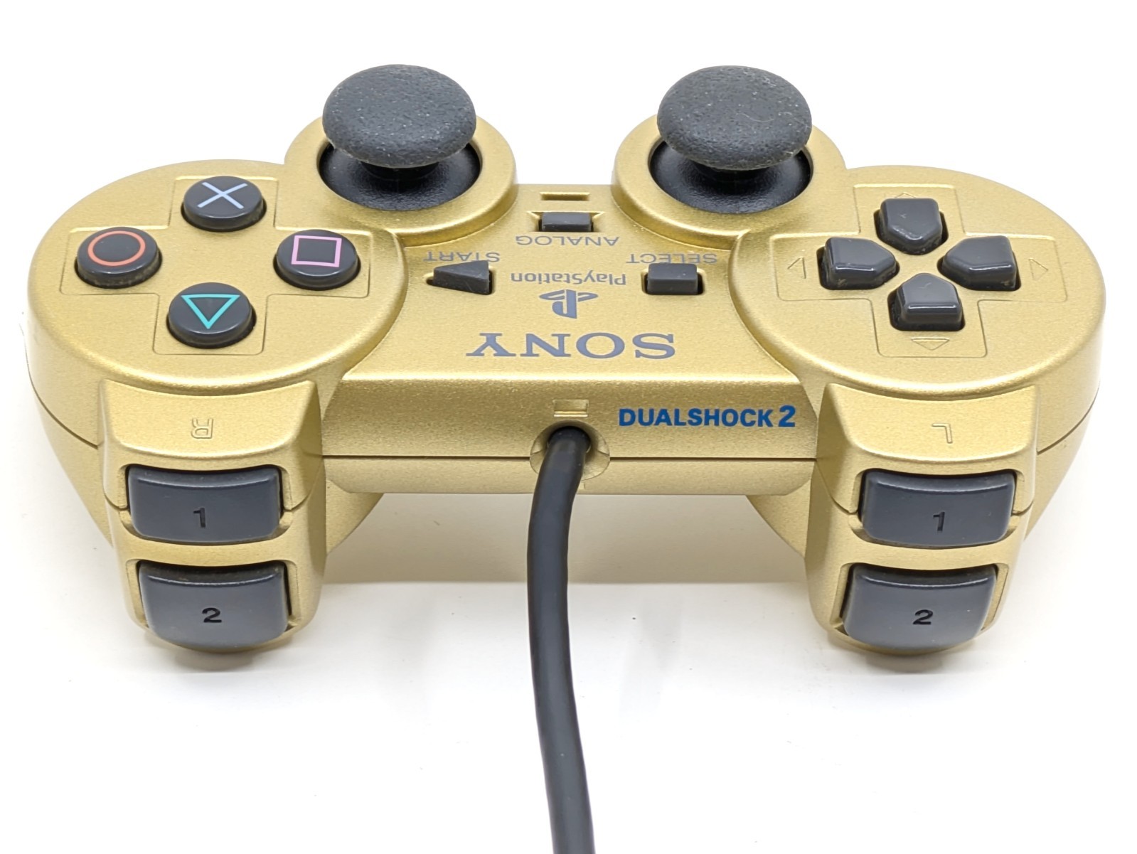 Sony PS2 Hyakushiki Gold Z Gundam SCPH-55000GU Console w/ Controller Tested JP