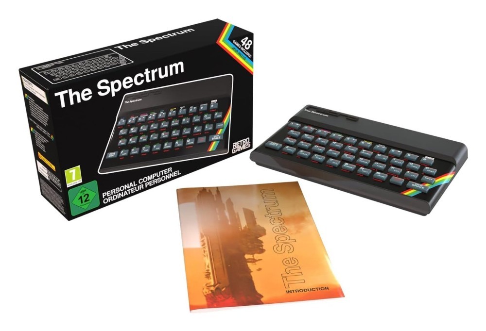 Retro Games Console Videogioco Ltd THE SPECTRUM Black