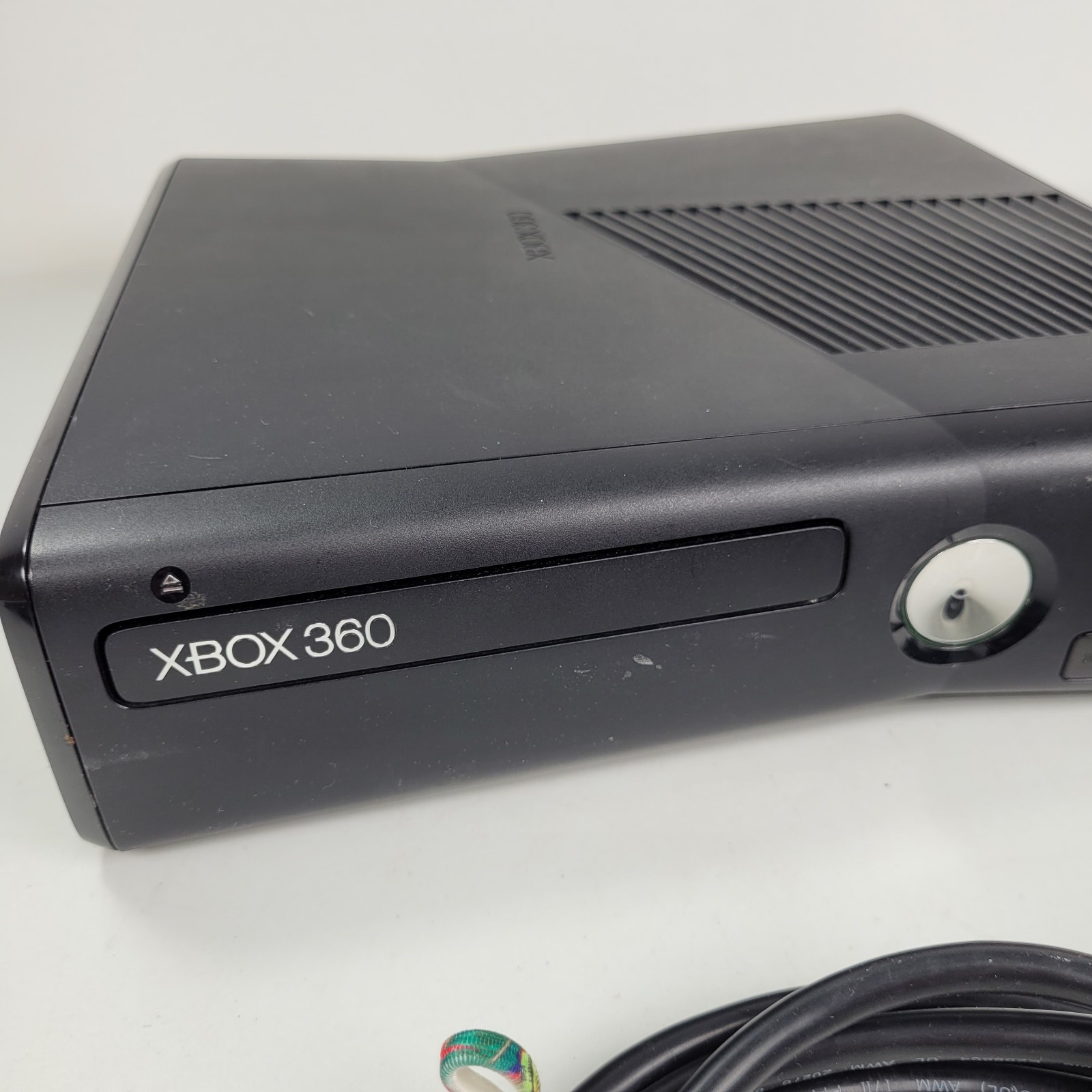 Xbox 360 Slim Console Matte Black Model S 1439 Tested & Working