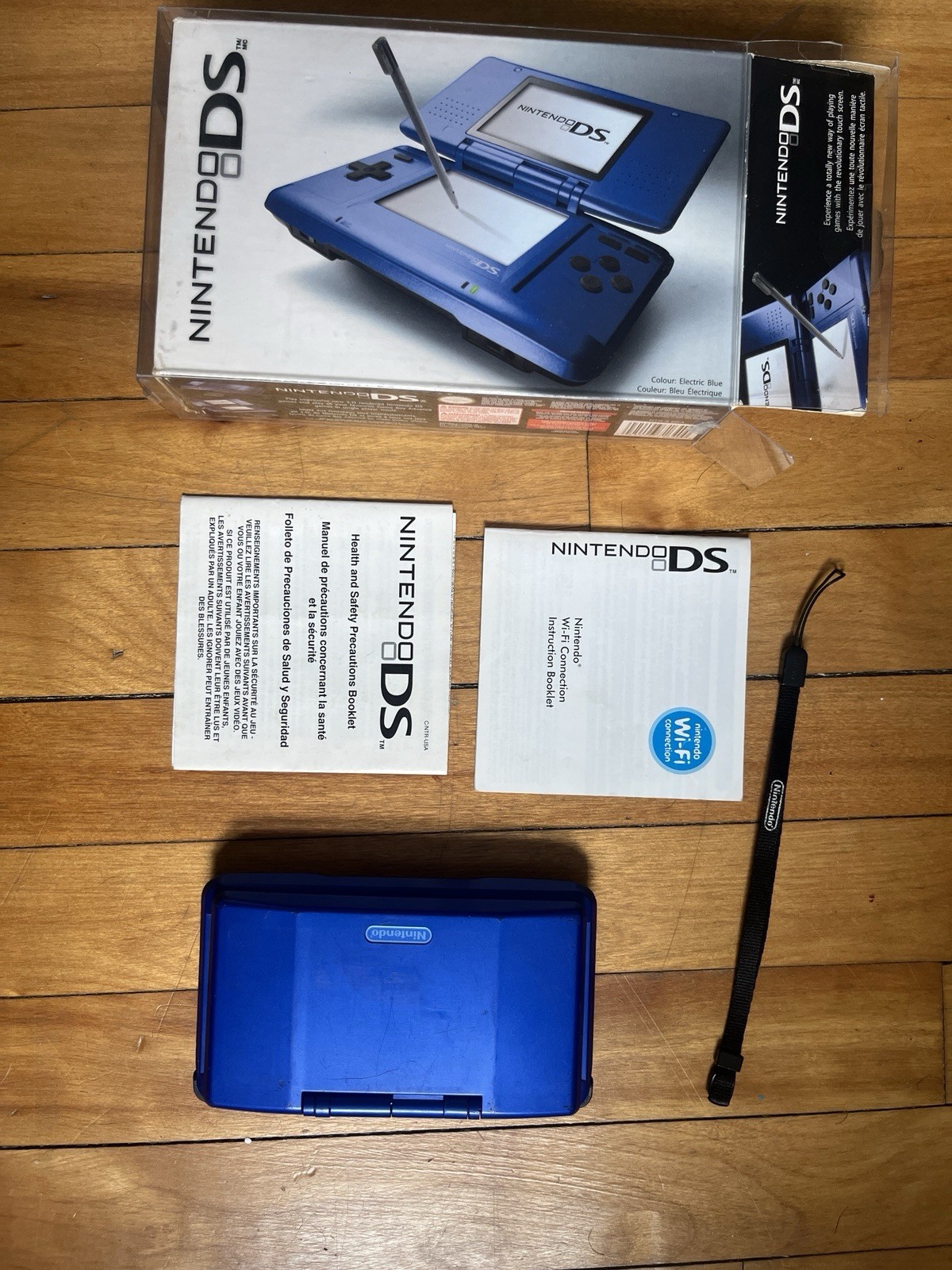 Nintendo DS Launch Edition Electric Blue Handheld System