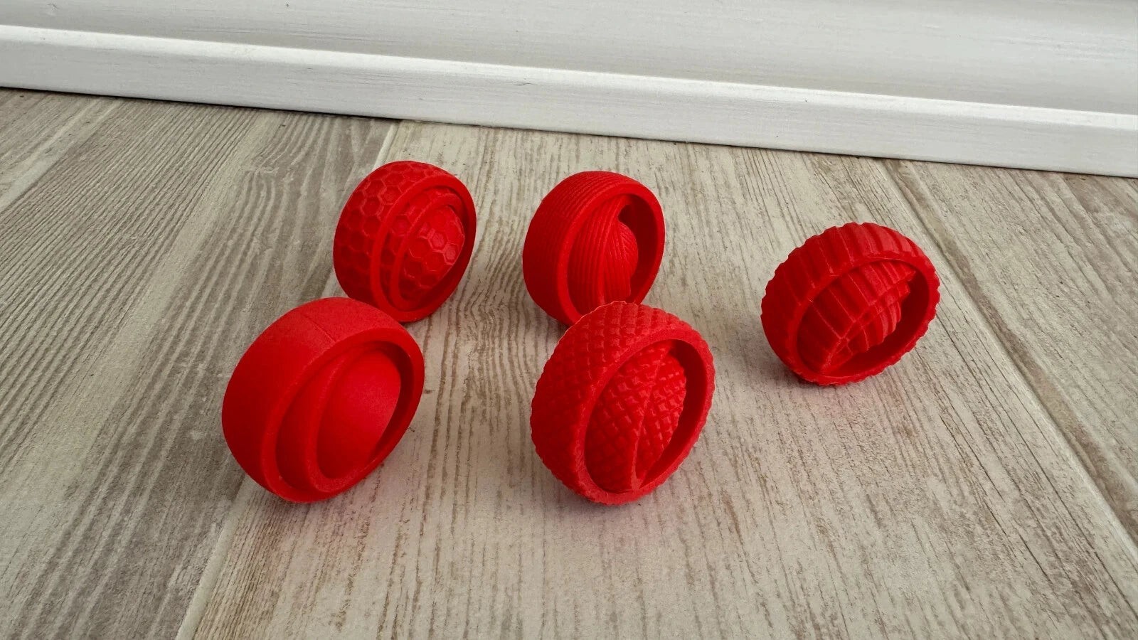 3D Textured Gyro Fidget Spinners – Choose your Style and Color!
