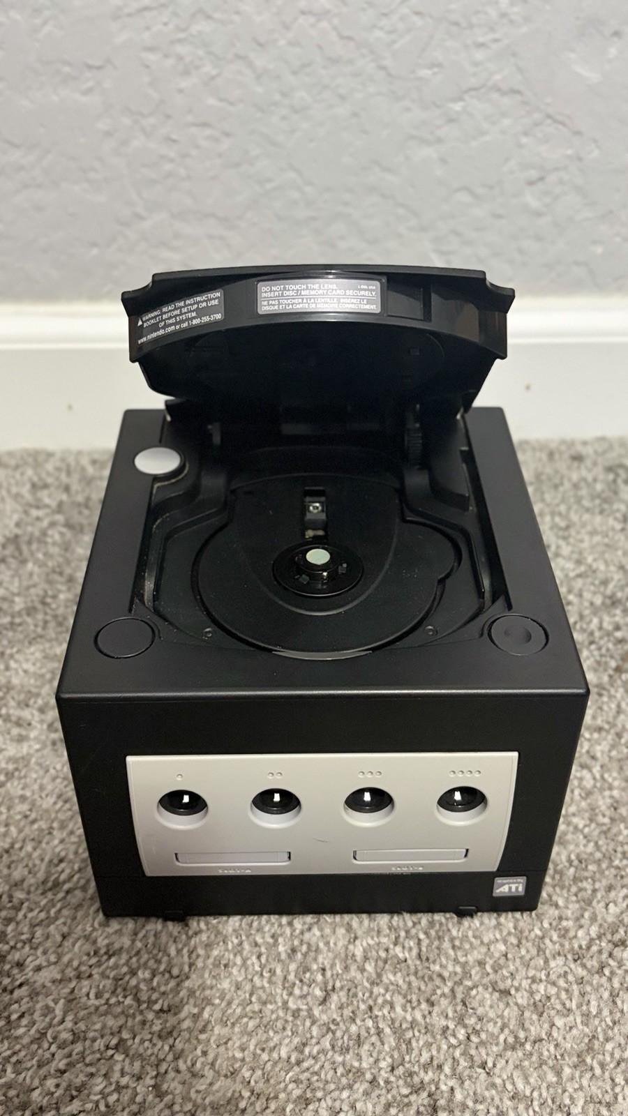 Nintendo GameCube Console Black CIB (USA) NTSC-U/C