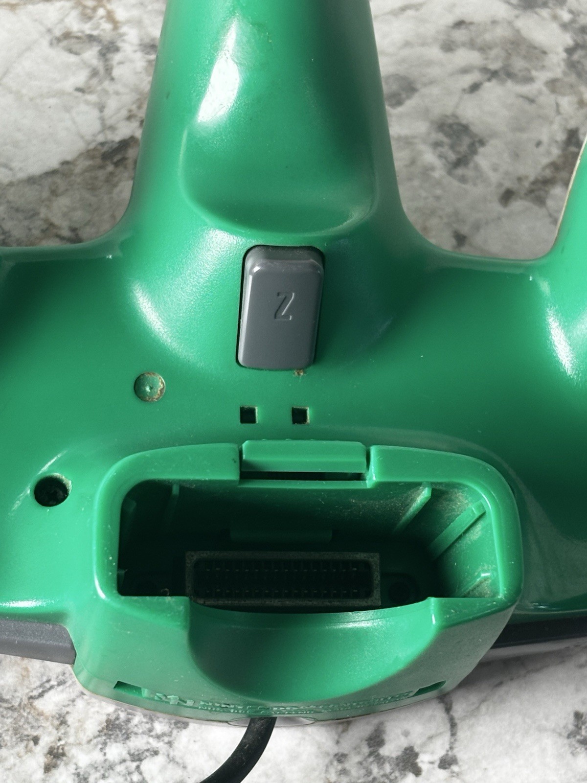 Nintendo 64 N64 Console + OEM Controller Tested Works Needs Port Repair