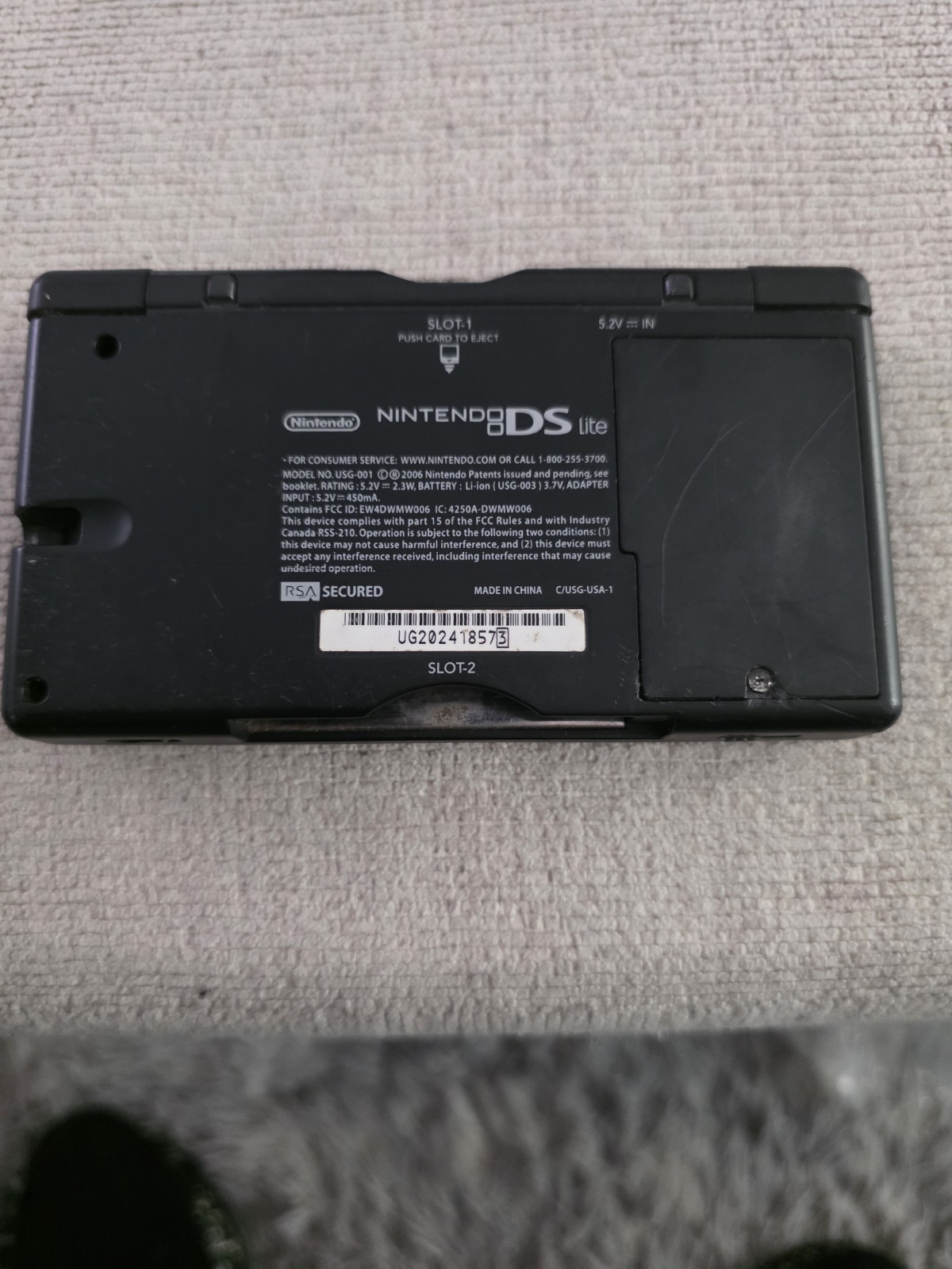 Nintendo DS Lite Handheld System – Screen Wont Light Up Console Wont Power On
