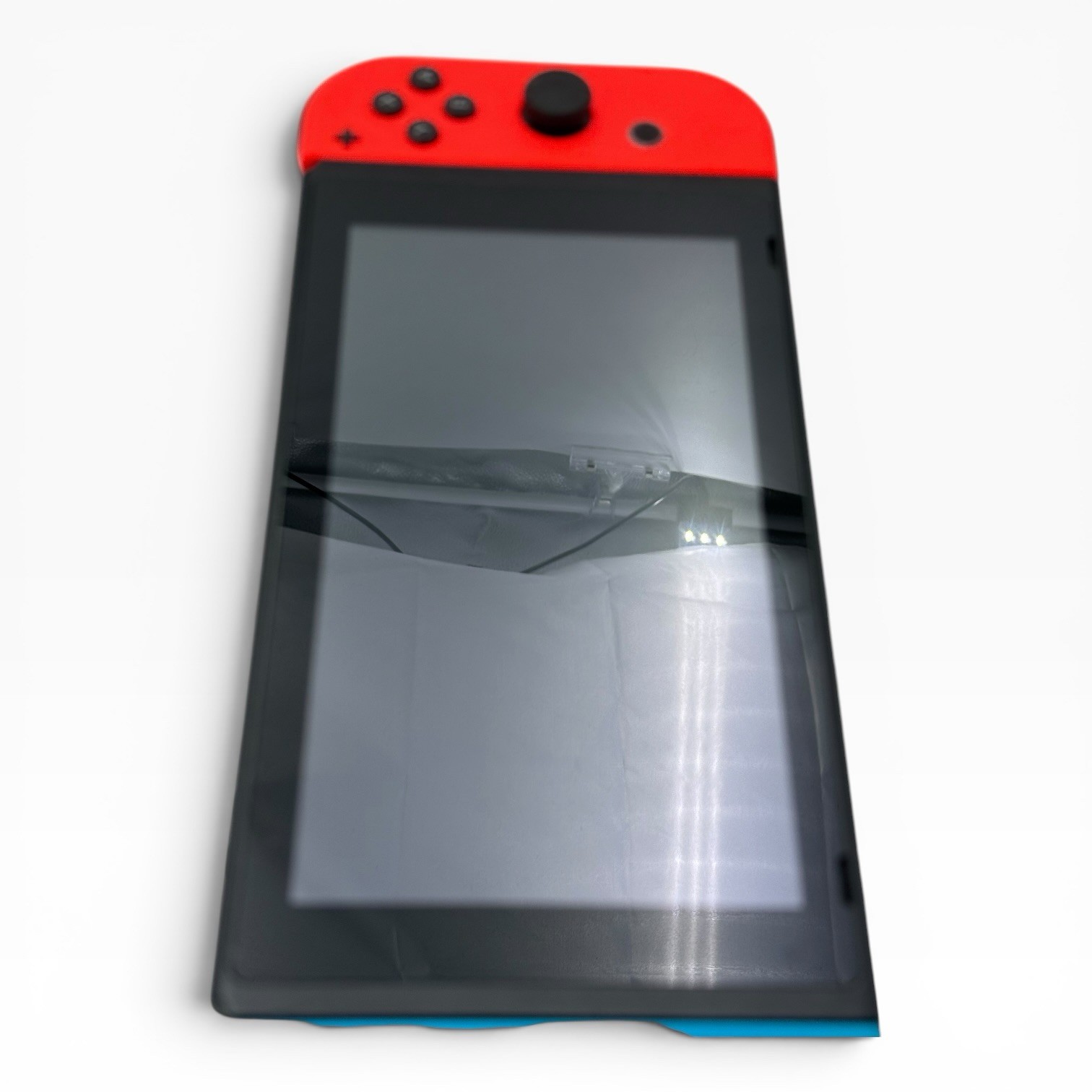 Nintendo Switch 32GB Gray Console with Neon Red and Neon Blue Joy-Con
