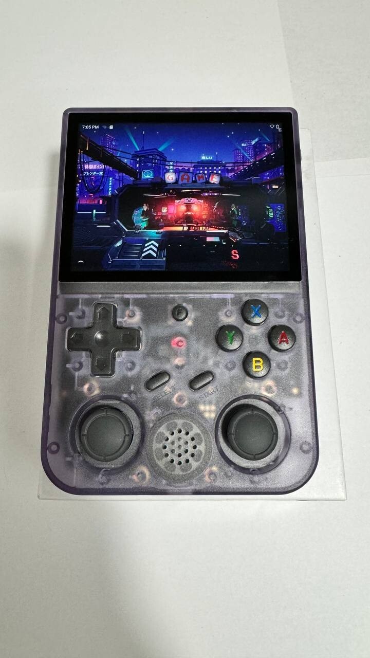 RG353V Retro Video Handheld Game Console Android 11+Linux System, 3.5 Inches IPS