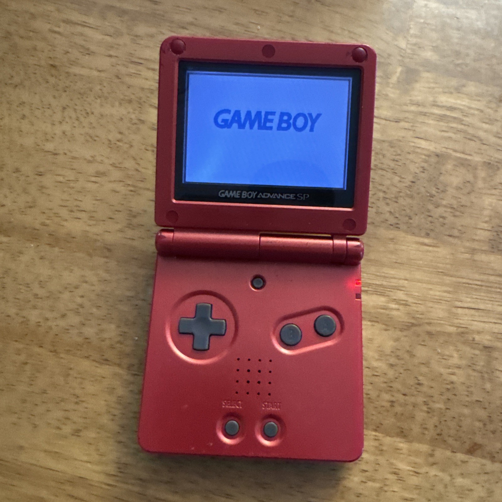 Nintendo Game Boy Advance SP Red Tested And working