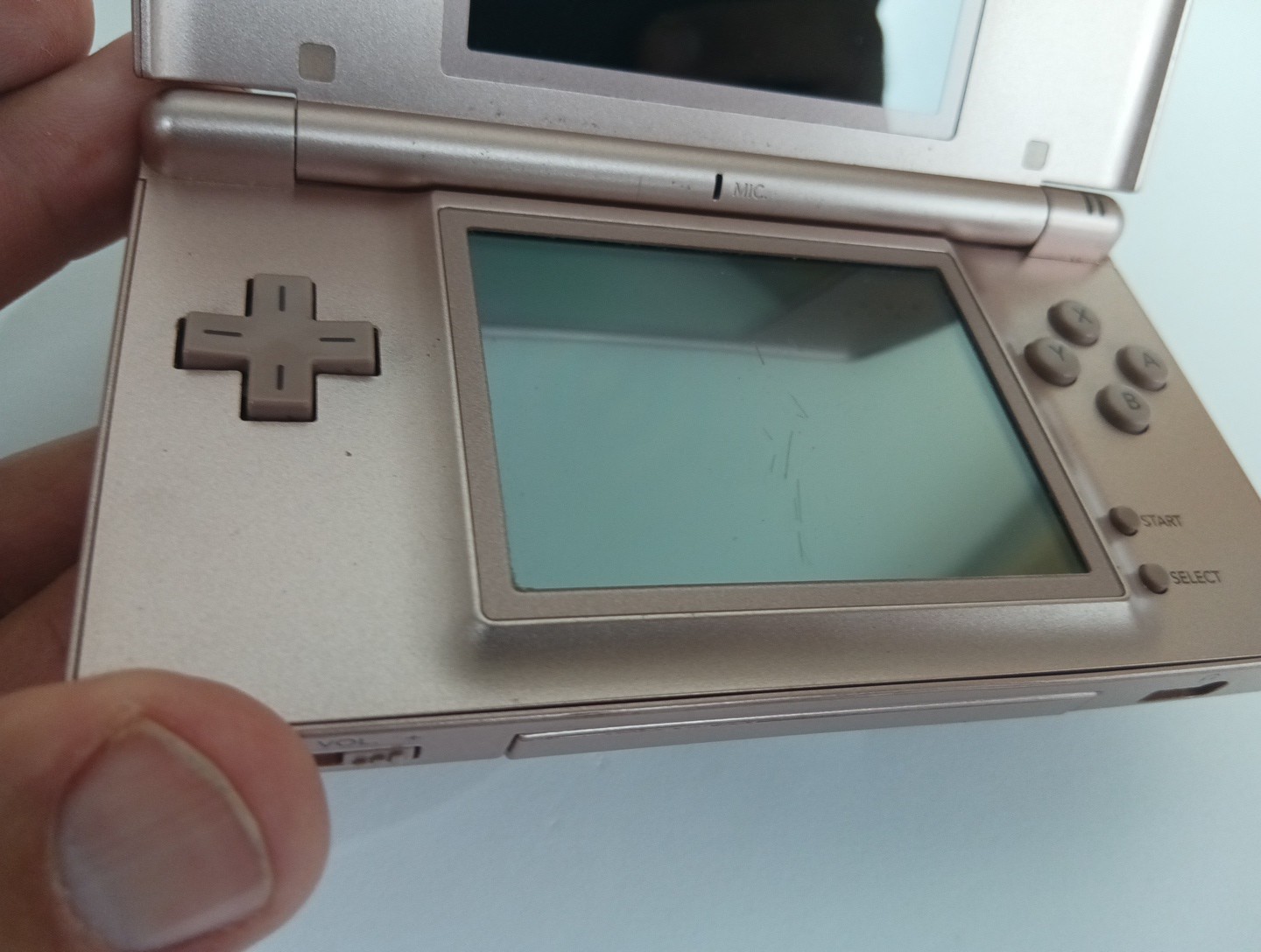 Nintendo DS Lite System Portable Gaming Console – Coral Pink Minor Screen Damage