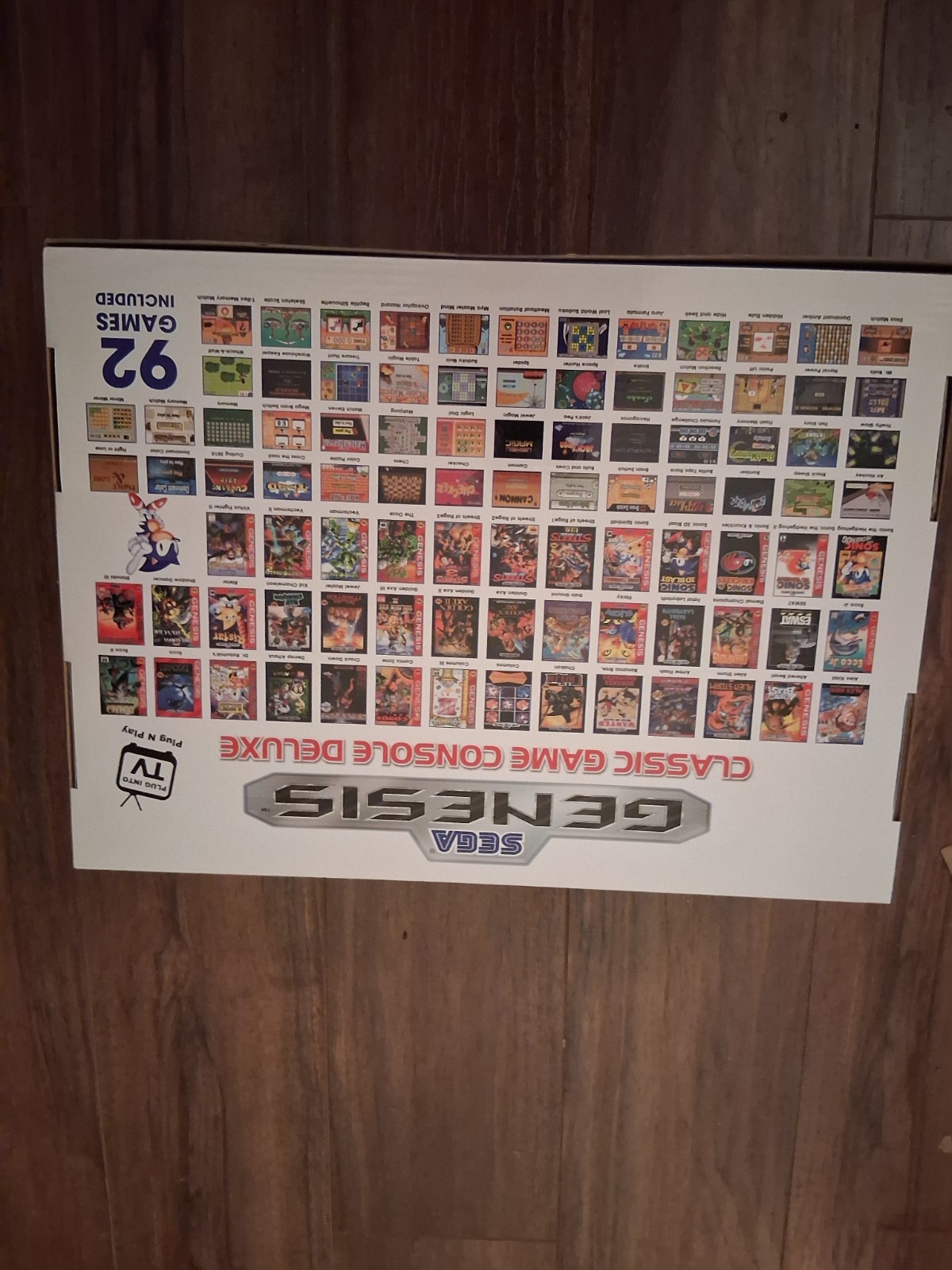 Sega Genesis Classic Game Console 90 Games BRAND NEW SEALED Sonic Flashback Retr