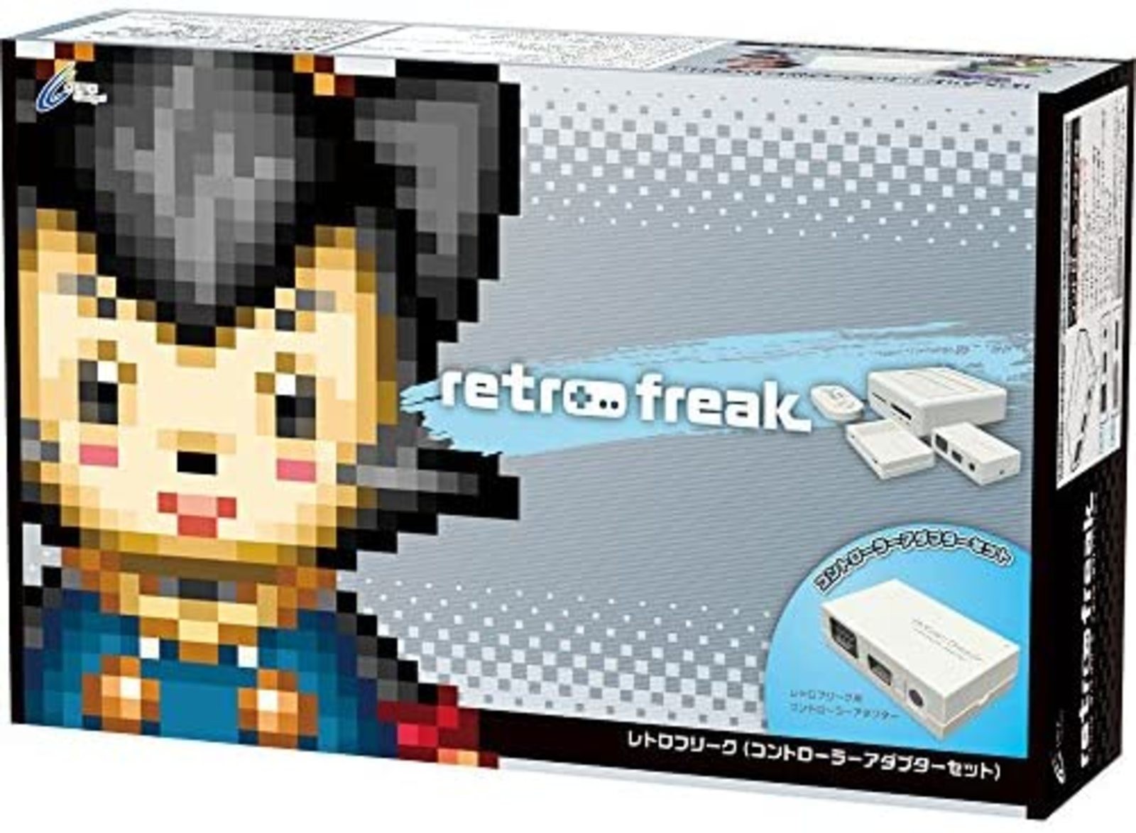Retro Freak Console Controller Adapter Set Cybergadget F/S w/Tracking# Japan New