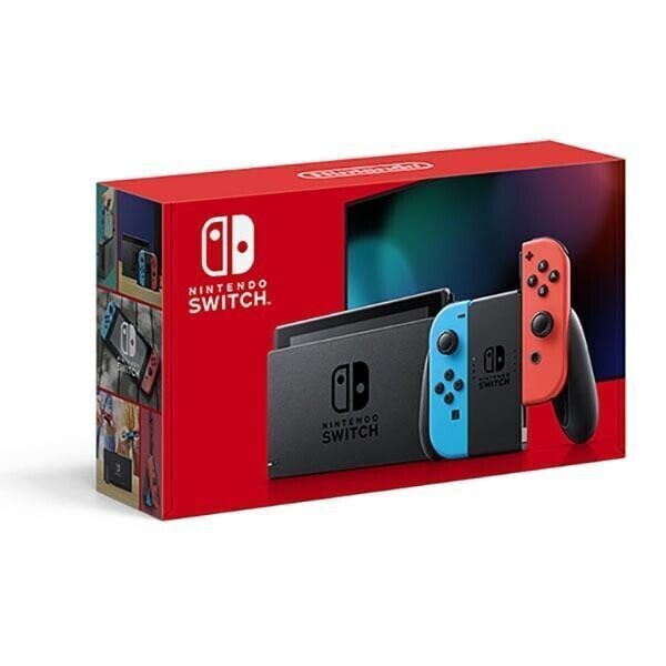 Nintendo Switch 32GB- Neon Red/Neon Blue + $40 Nintendo Eshop Gift Card