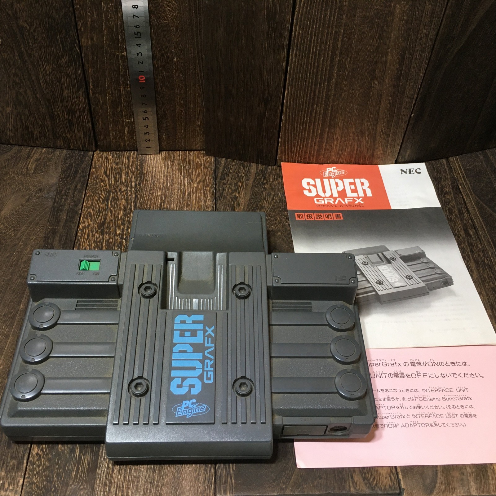 Nec Pc Engine Pc Engine Supergrafx Super Graphics Pi-Tg4 Instruction Manual