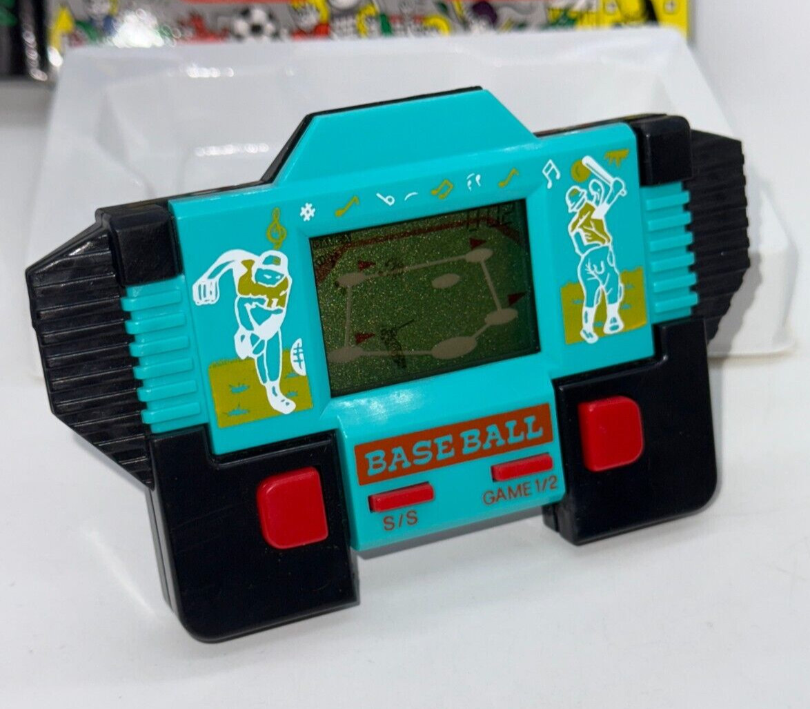 BASEBALL – LCD Game & Watch Portable Console – 1990’s – DEADSTOCK – BOXED