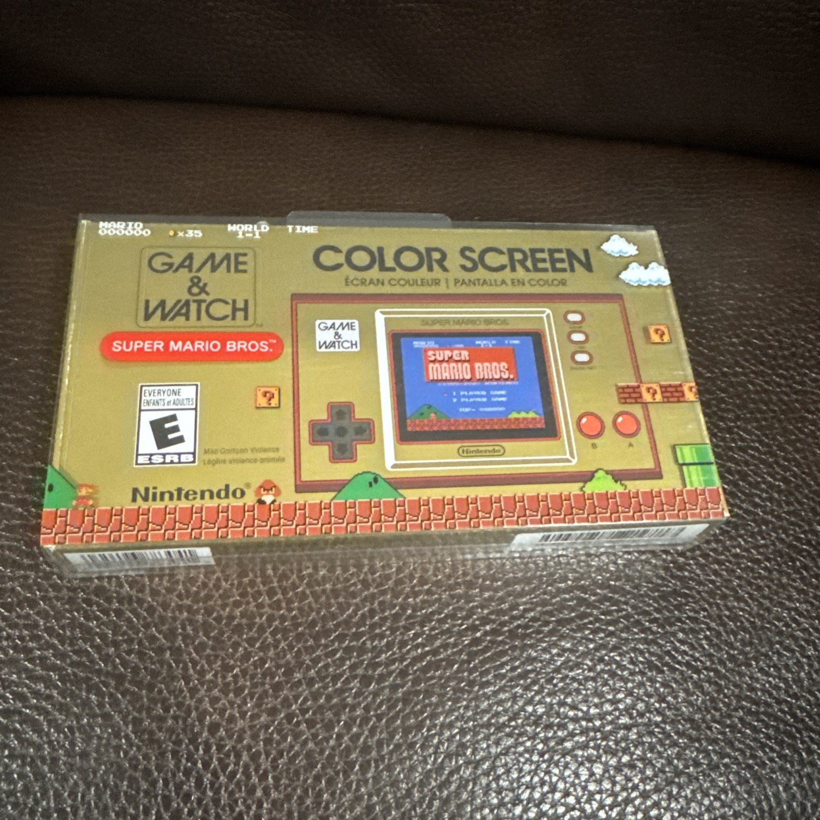 Nintendo Game & Watch Super Mario Bros Brand New Open Box