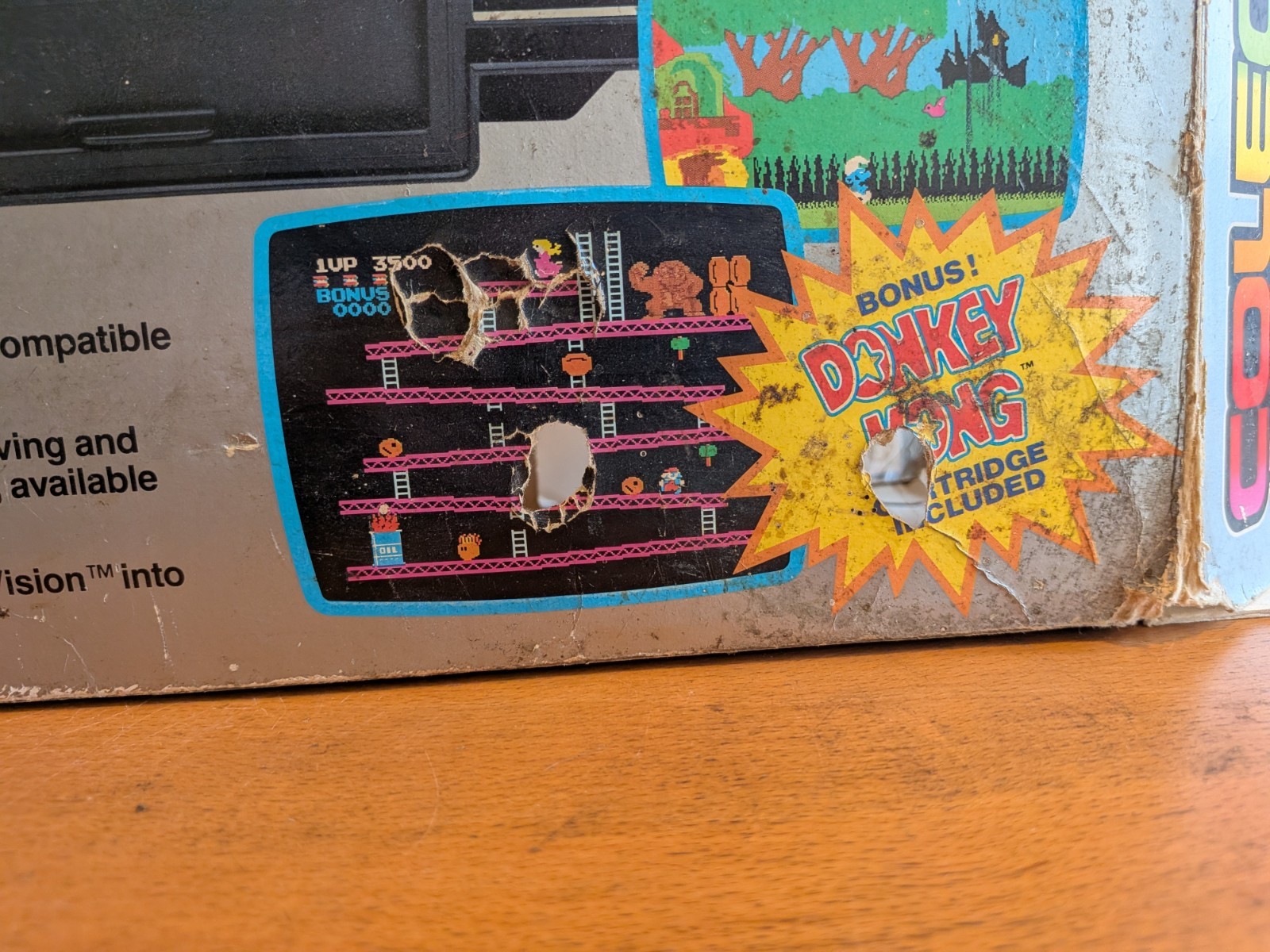 Colecovision Console CIB in Box TESTED COMPLETE Good Shape! 10 Games.