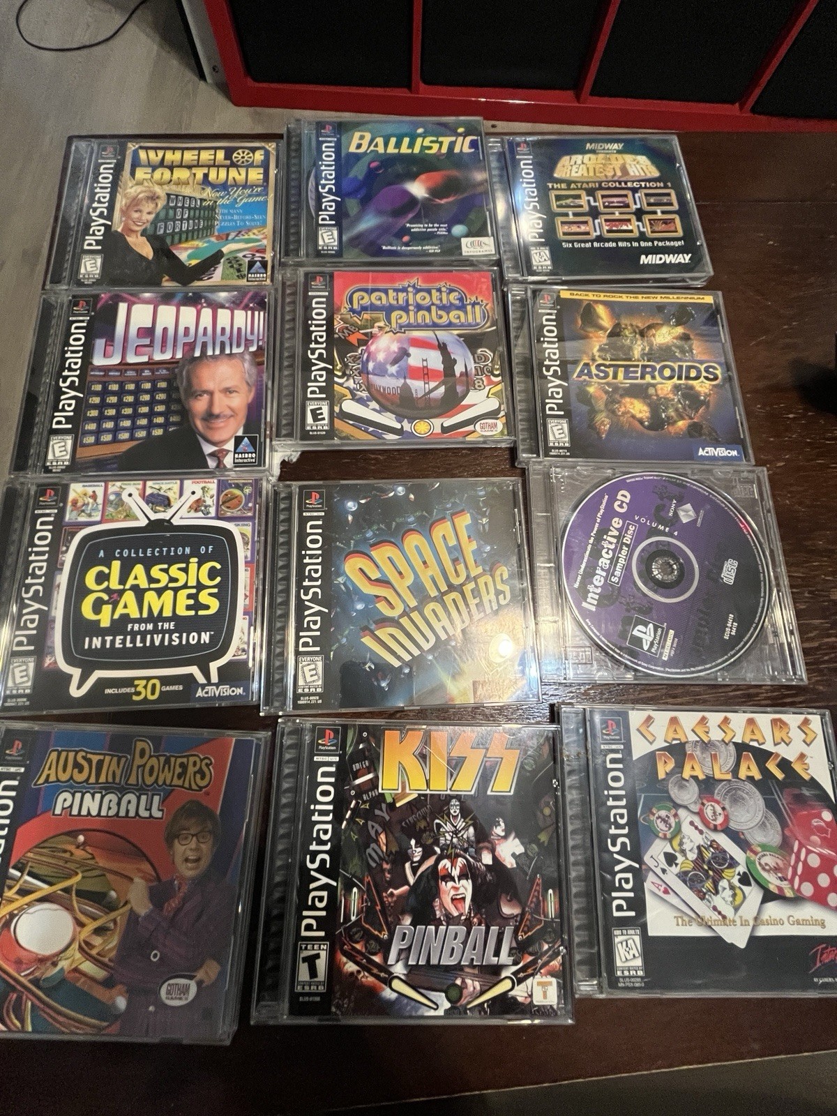 playstation 1 Console Bundle With 29 games (see Photo For Game Titles )