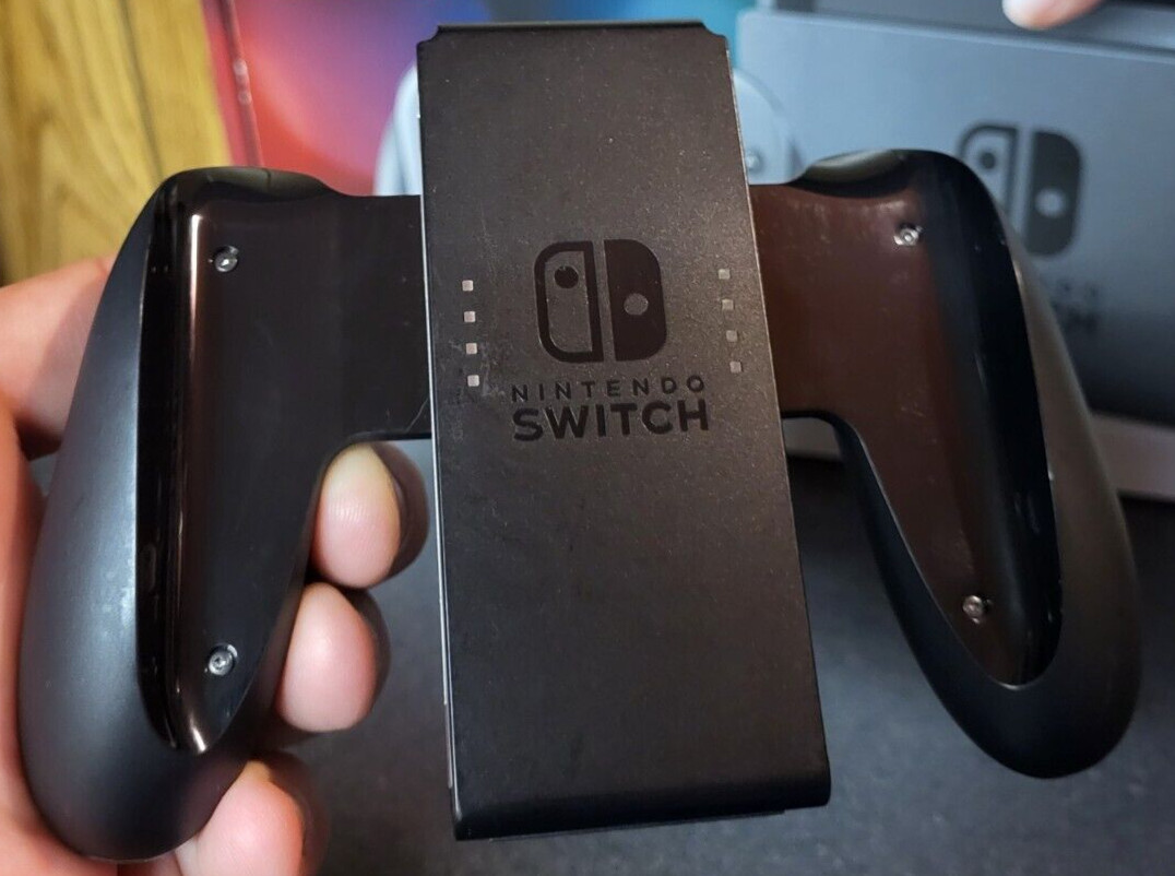 Nintendo Switch Bundle HAC-001-01 Handheld Game Console 32GB Gray w/ Young Souls