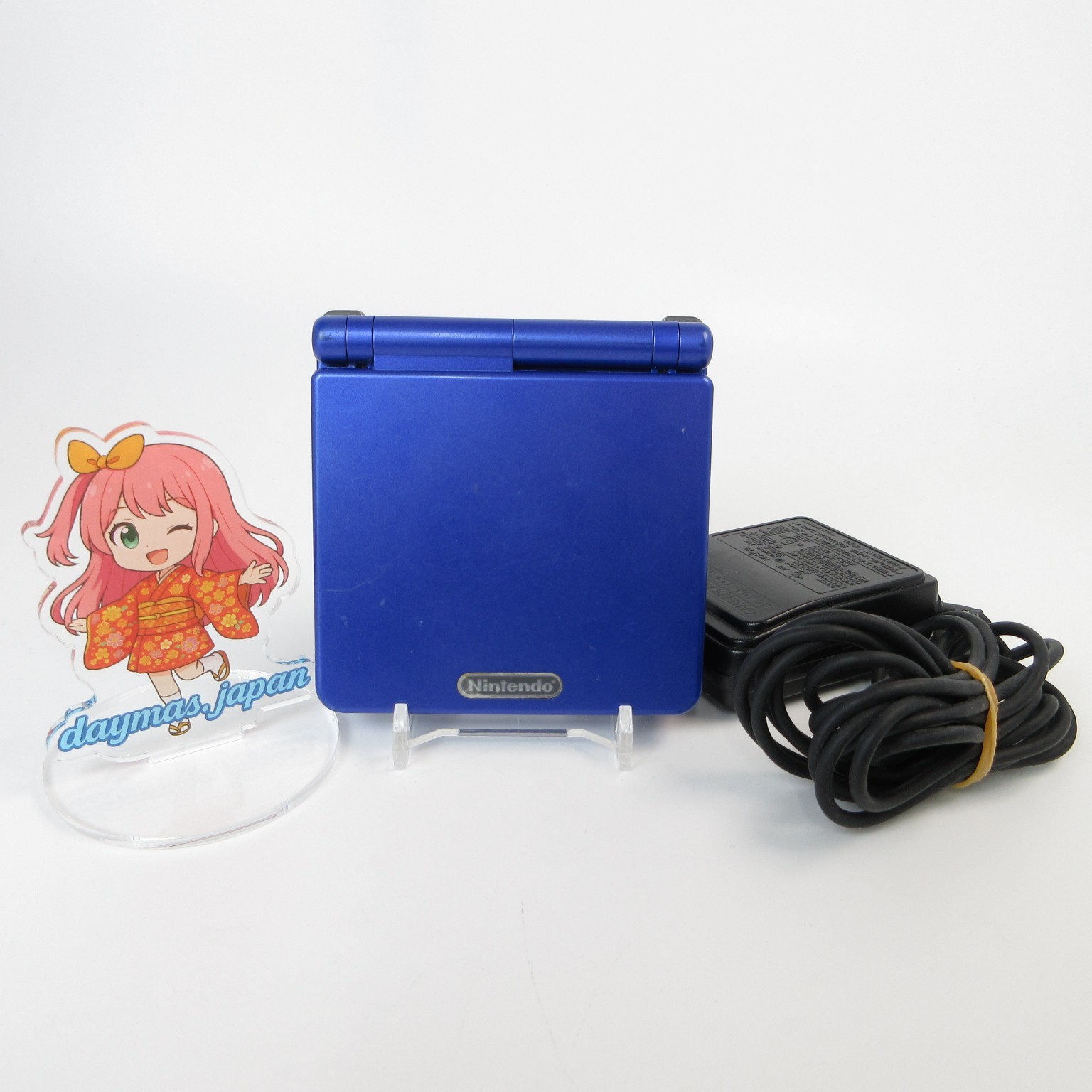 【Excellent】Nintendo GameBoy Advance SP Azurite Blue GBA Console #RET0227/03