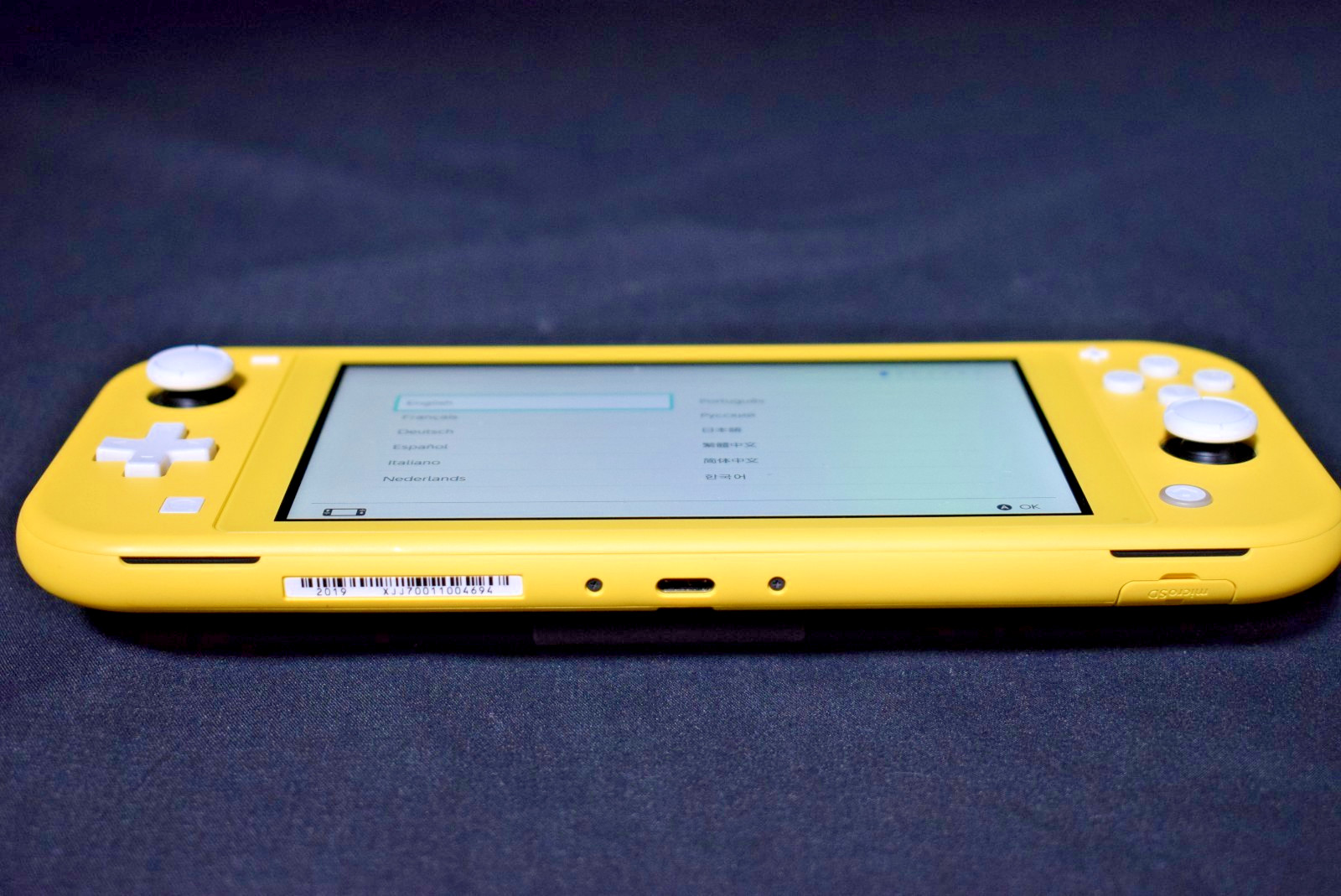 Nintendo Switch Lite Yellow Handheld Console S Rank With a charger included JPN