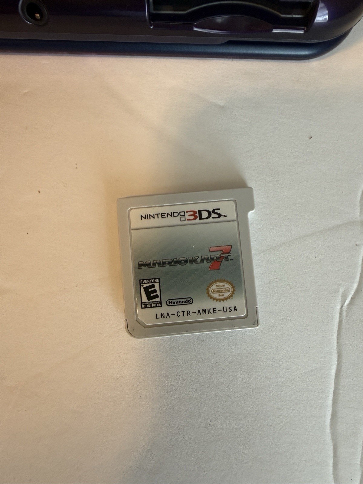 New Nintendo 3ds xl galaxy Great Cond With Charger And Mario Kart Tested Works!