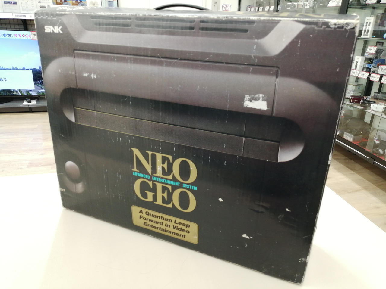 SNK Neo Geo Neogeo AES ROM Console System with Box Used rare japan Tested