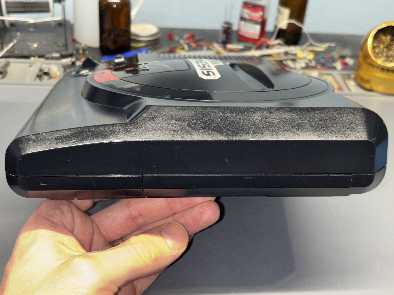 Ultimate Sega Genesis 3BP Triple Bypass RGB Headphone Restoration Recapped