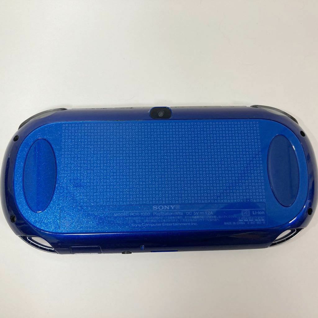 PlayStation PS Vita Wi-Fi PCH-1000 ZA04 Sapphire Blue Console sony japan