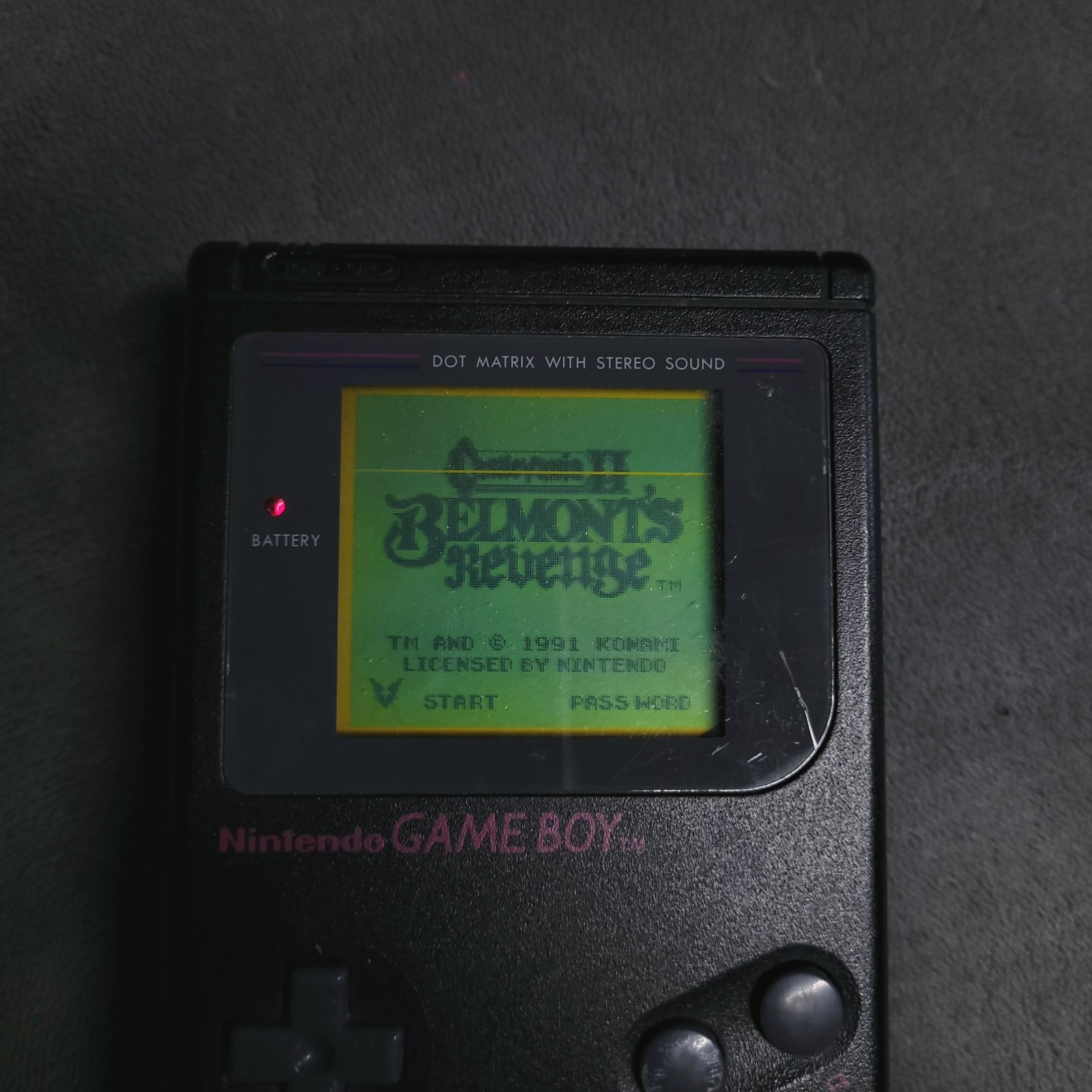 Nintendo GAME BOY Handheld Console DMG-01 Black READ DESCRIPTION Works
