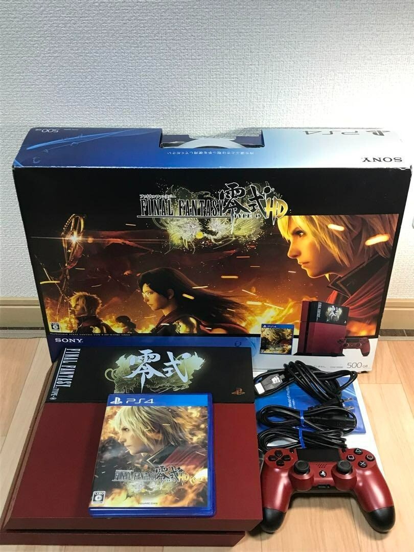 Tested PlayStation 4 PS4 Final Fantasy Type-0 HD Suzaku Edition CUHJ-10008 Japan