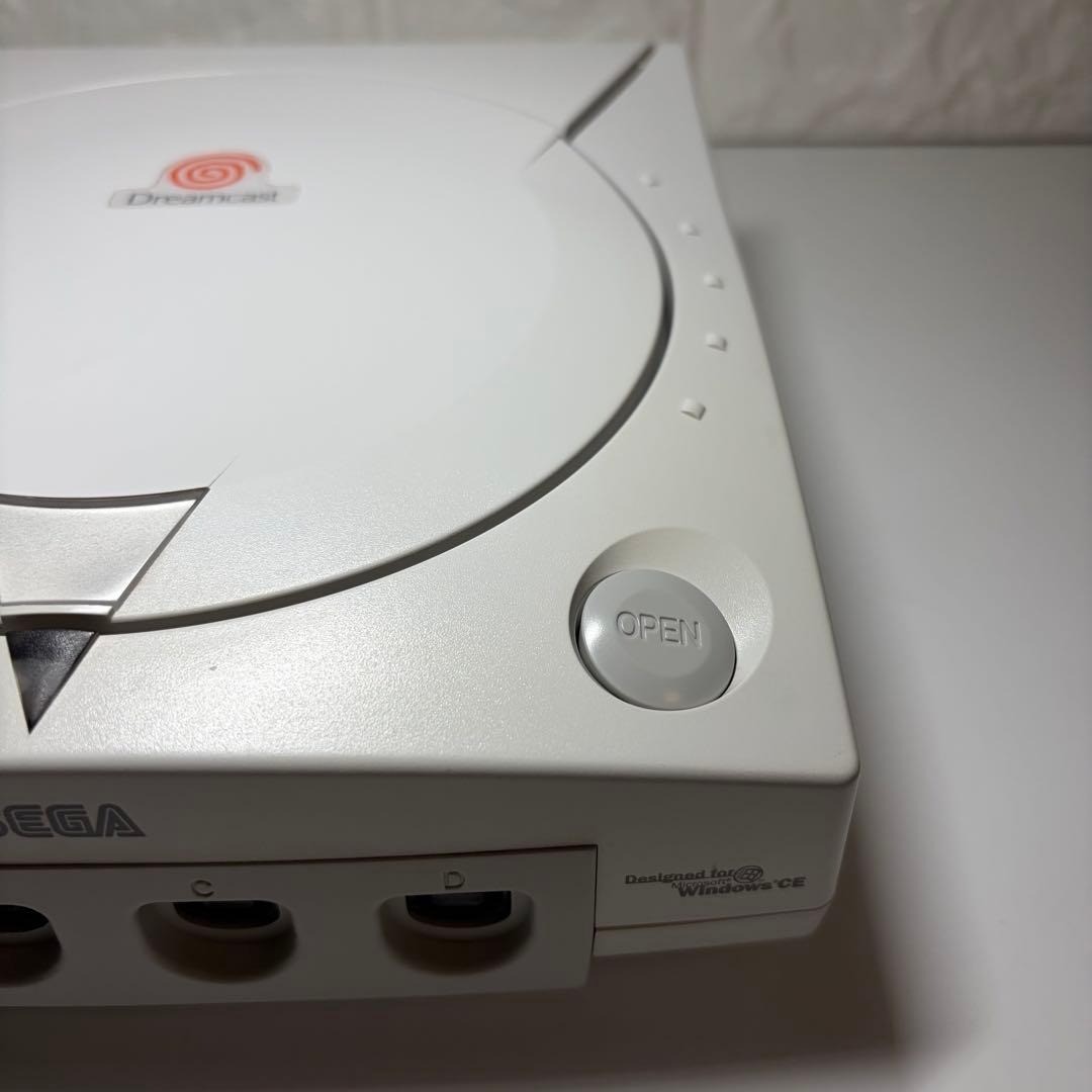 SEGA Dreamcast Console White w/Controller Passion Pink Clear Black USED Japan