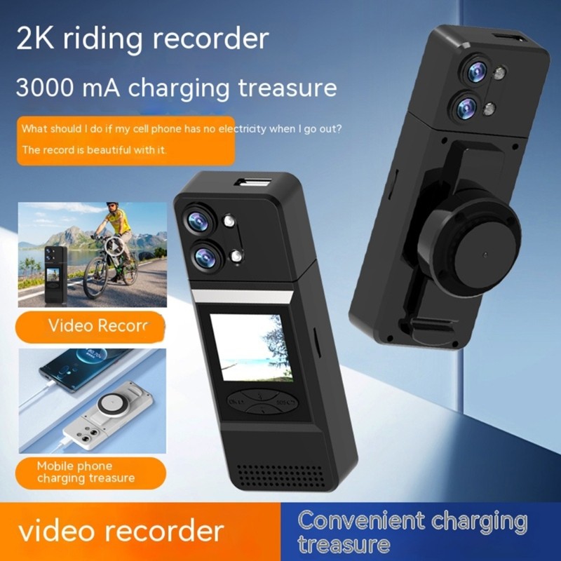 High Clear Pocket Body Camera Recorder Simple Button Control for Recording