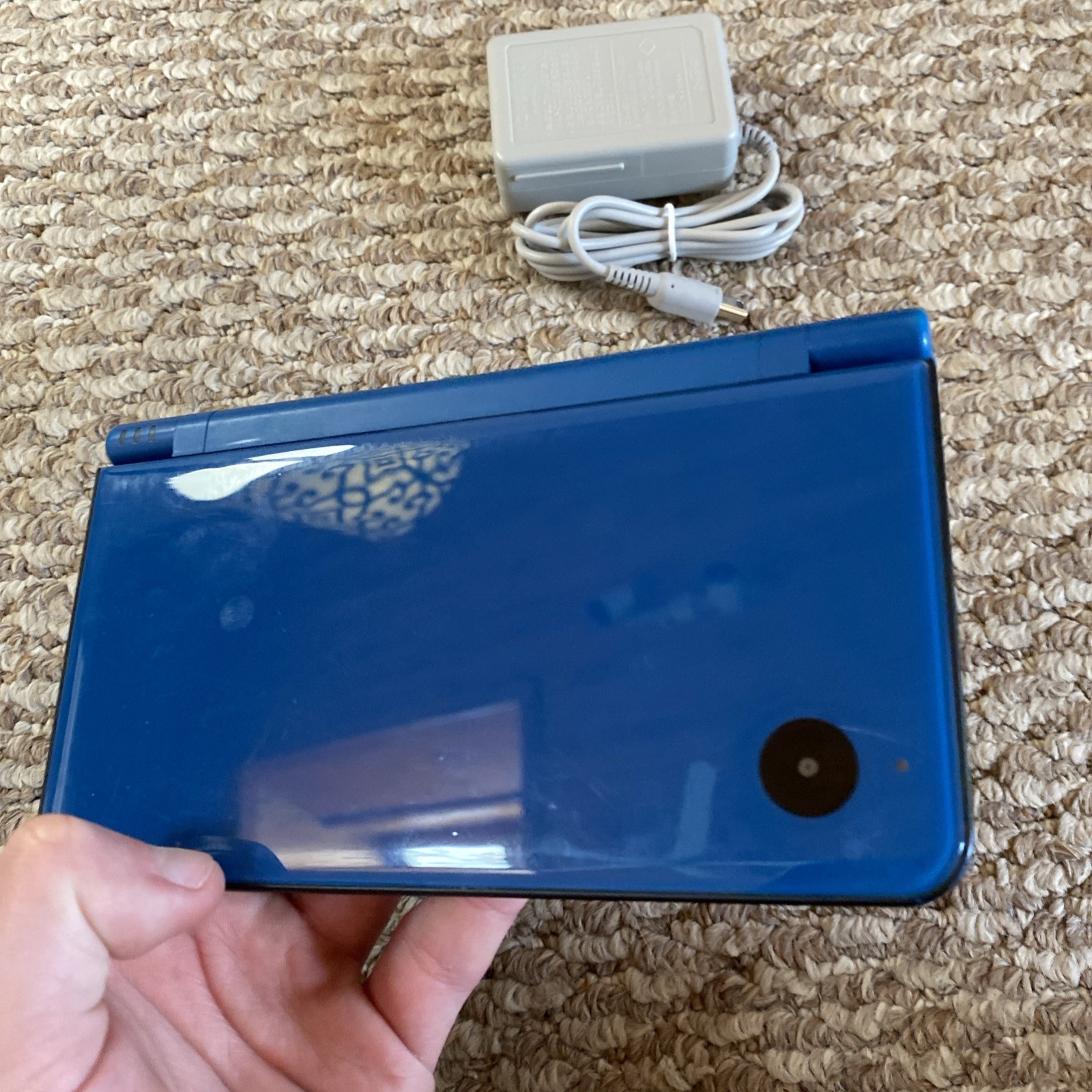 Nintendo DSI XL Blue Handheld Console Wi-Fi Capability w Charger Tested USA