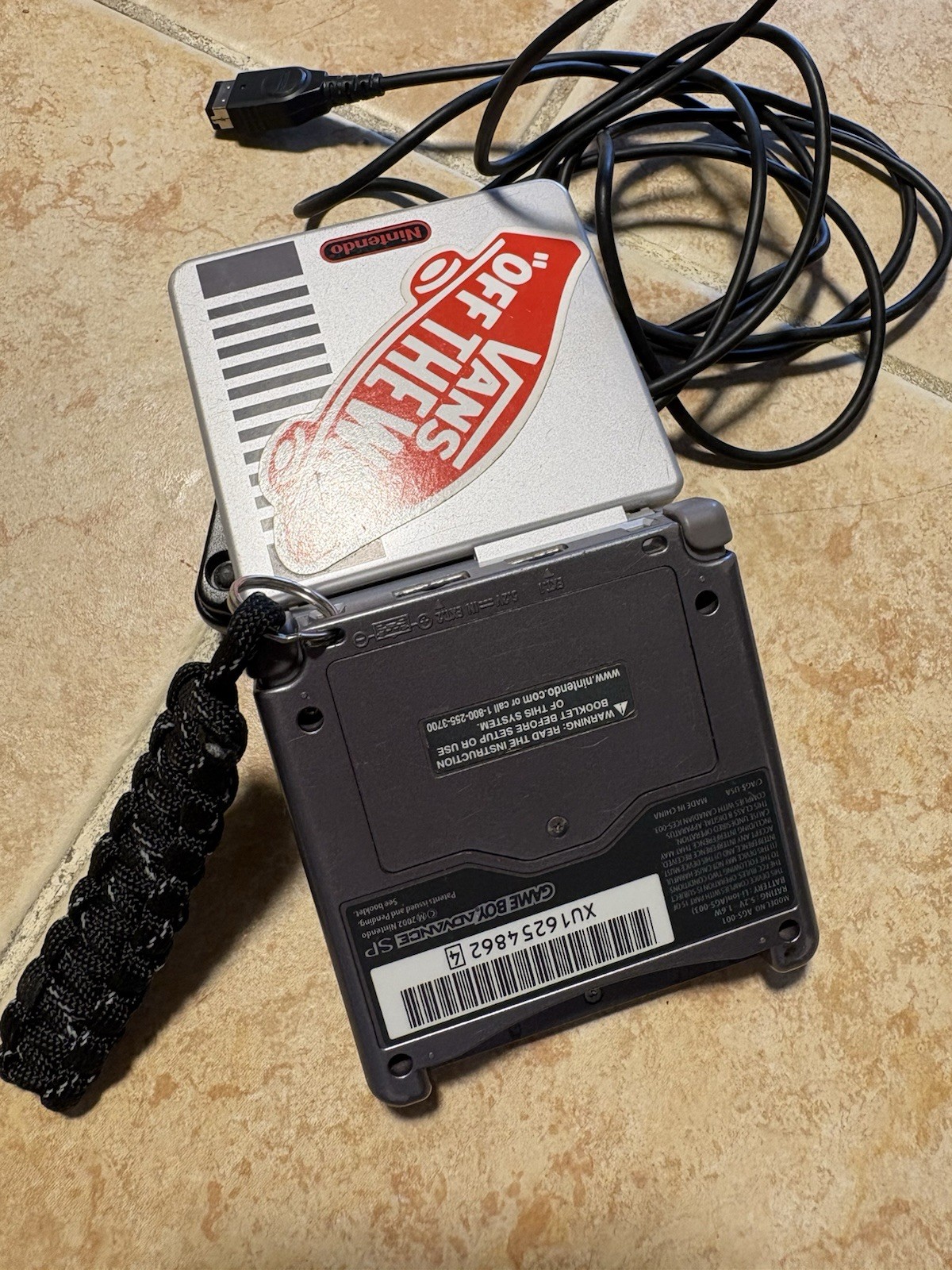 Nintendo Game Boy Advance SP with Pokémon Ruby Sapphire